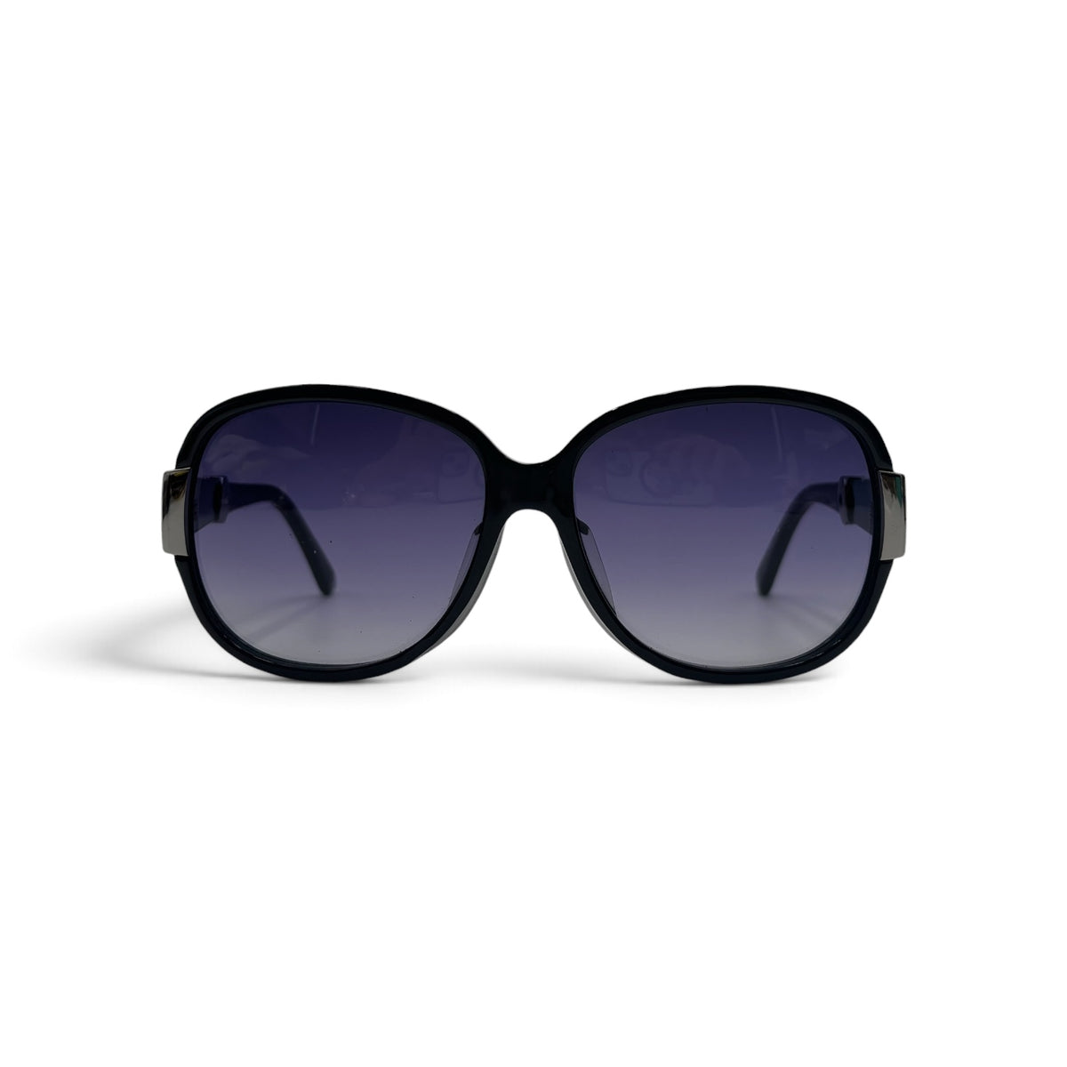 Christian Dior Midnight K Rhinestone Embellished Oversized Sunglasses in Black