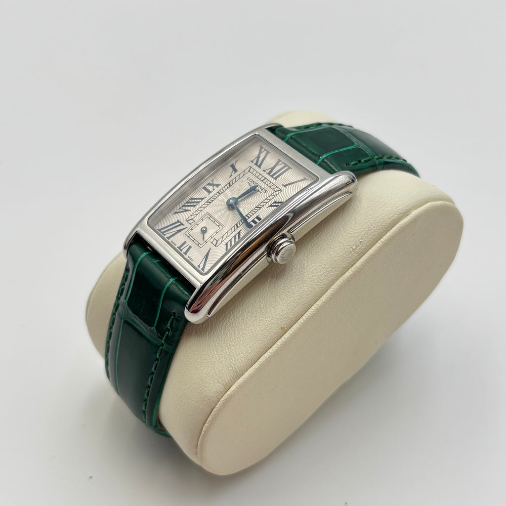 Longines DolceVita L5.512.4.71.A Quartz Watch – Green Alligator