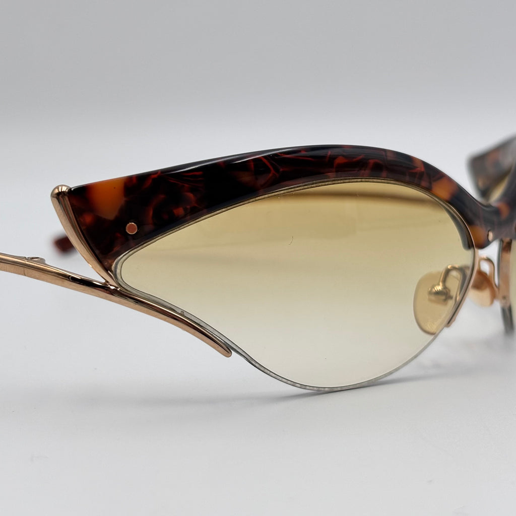 Louis Vuitton Vintage Tortoiseshell Cat-Eye Sunglasses, 2004