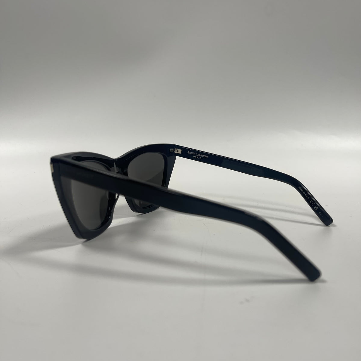 Saint Laurent SL 214 Kate Cat-Eye Sunglasses – Black