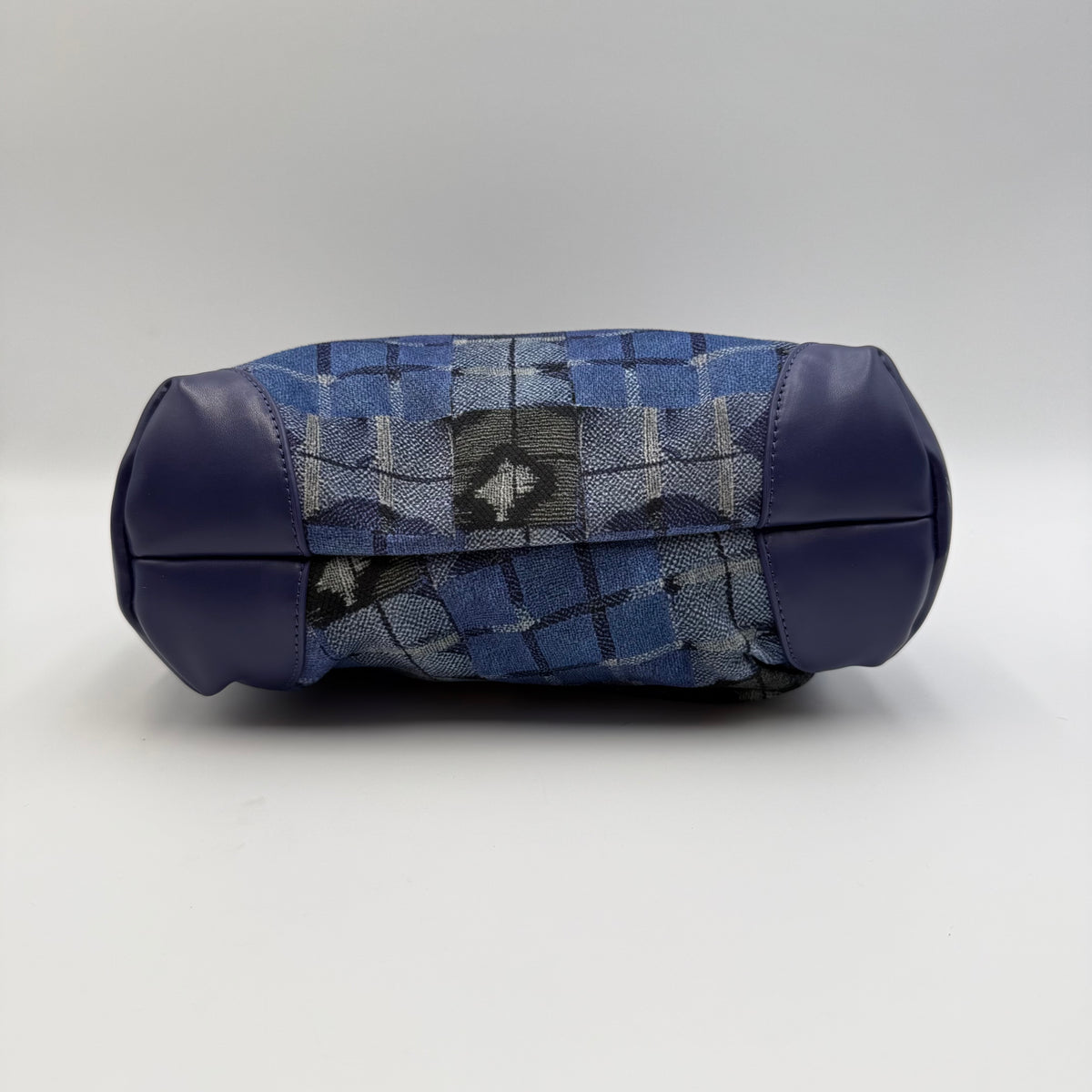 Vivienne Westwood Blue Tartan Yasmine Handbag