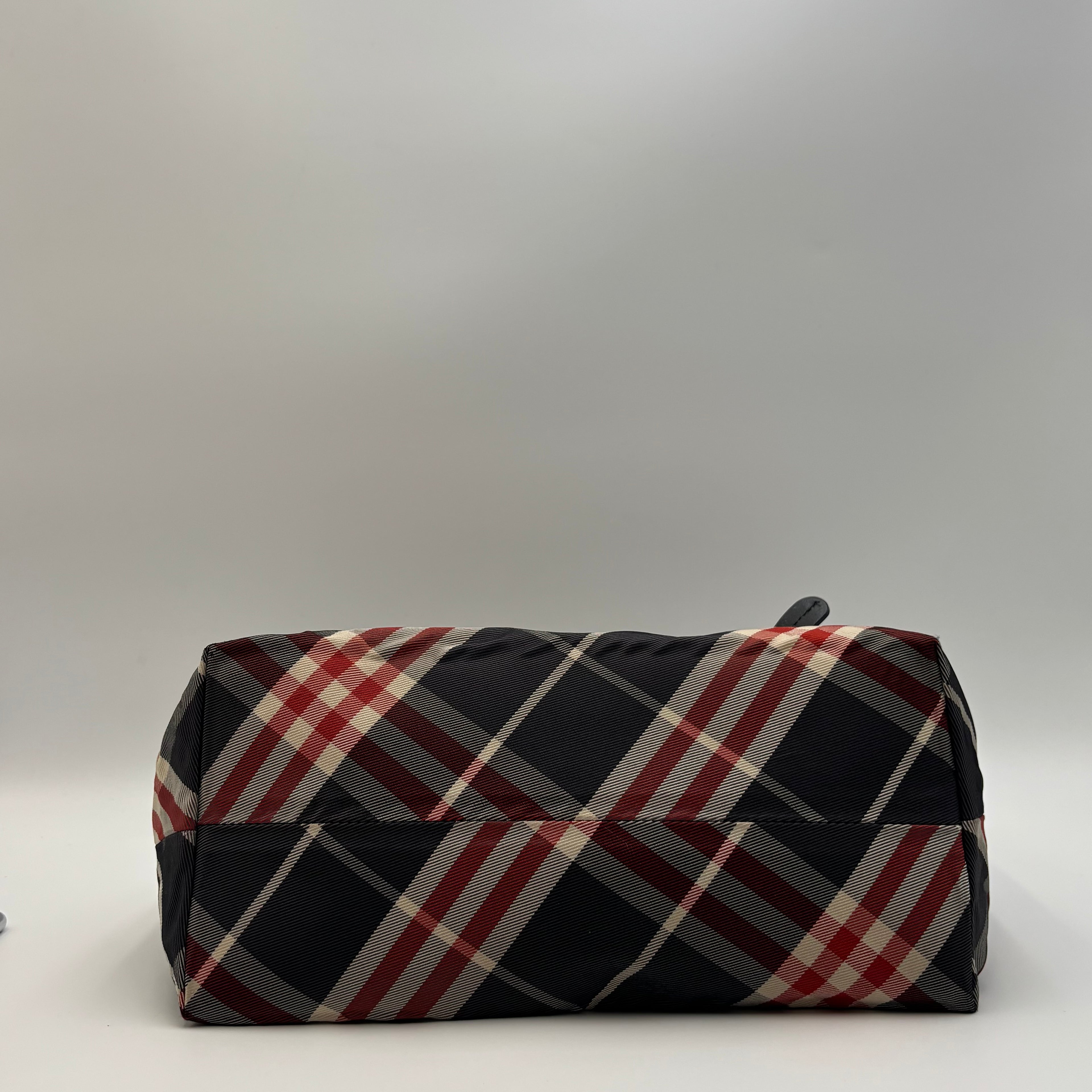 Burberry Blue Label Nova Check Nylon Tote Bag