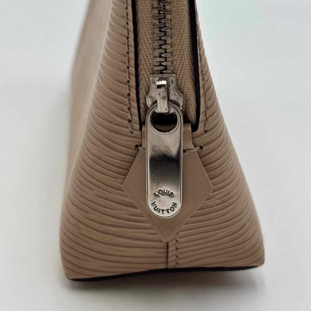 Louis Vuitton Epi Leather Cosmetic Pouch in Beige
