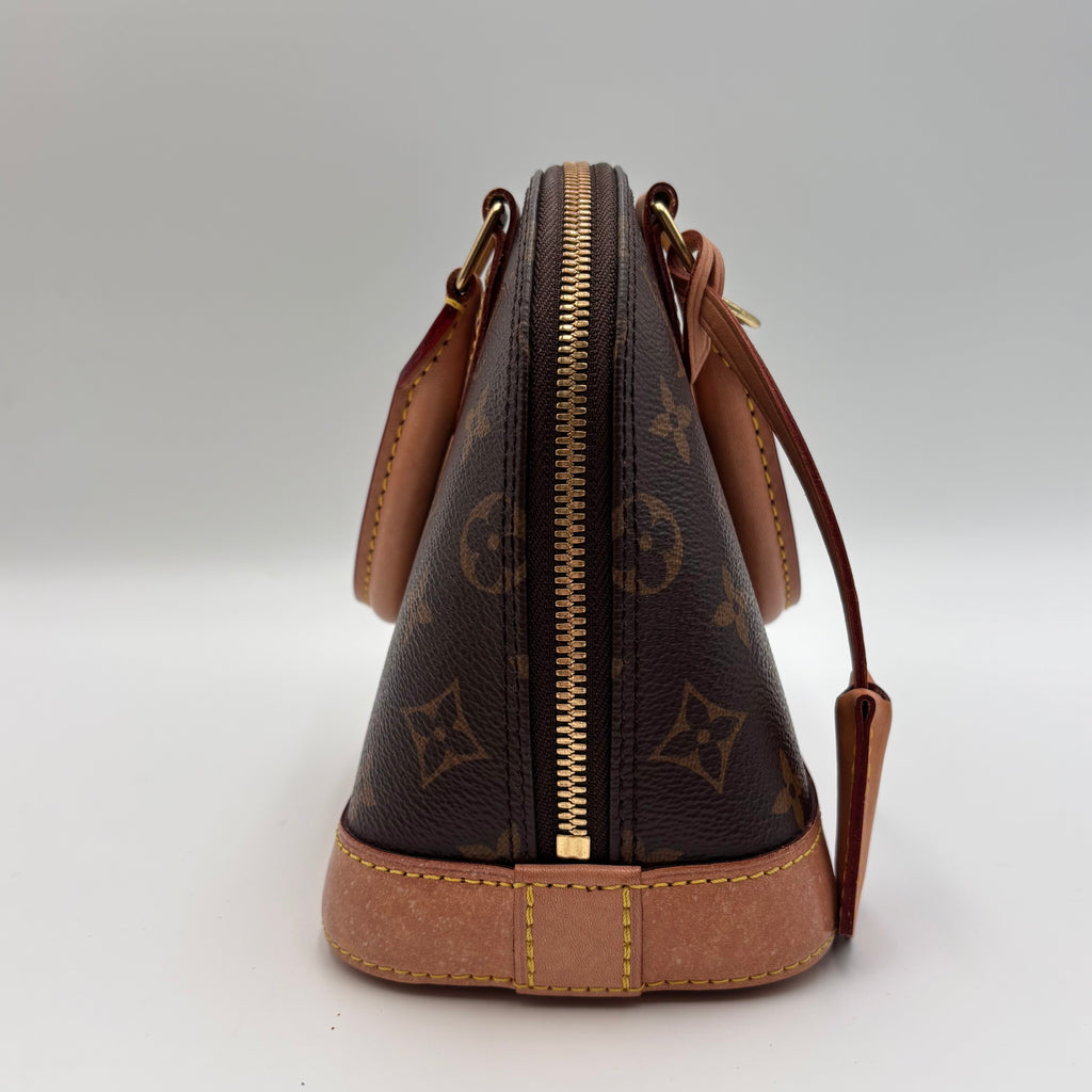 Louis Vuitton Alma BB Monogram Canvas Crossbody Bag