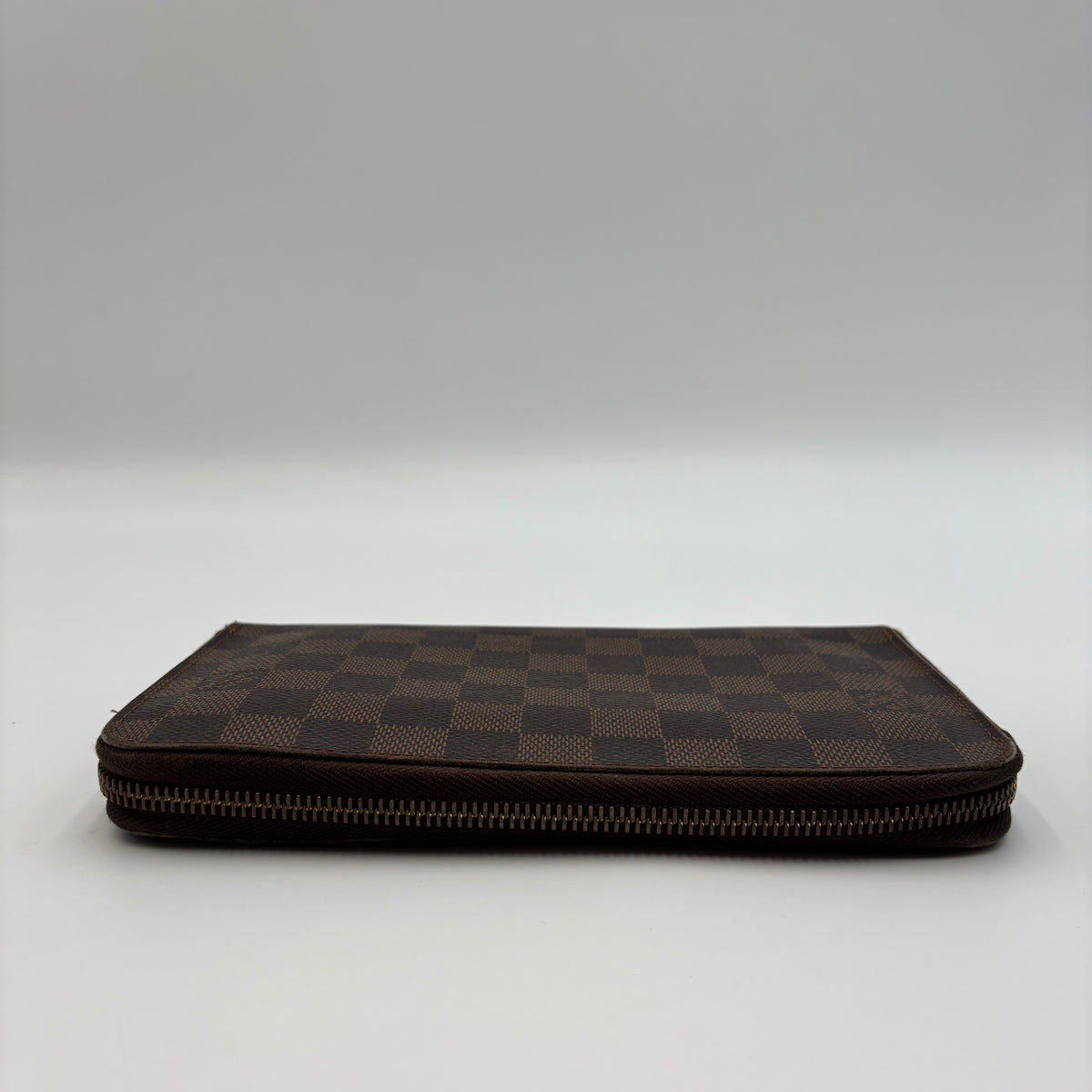 Louis Vuitton by Marc Jacobs Damier Ebene Zip Around Wallet circa 2010s
