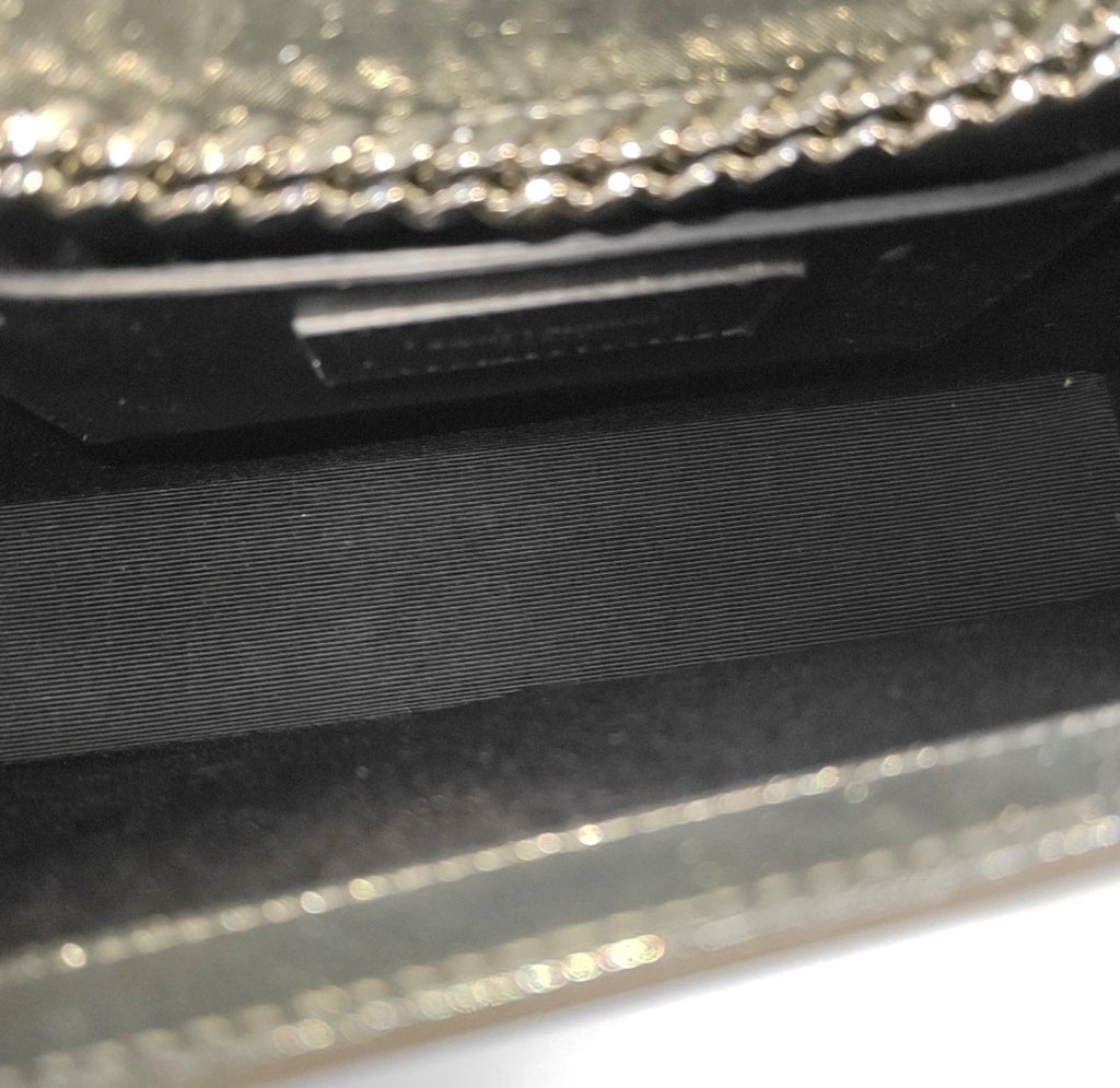 Saint Laurent YSL Kate Medium Metallic Leather Chain Shoulder Bag