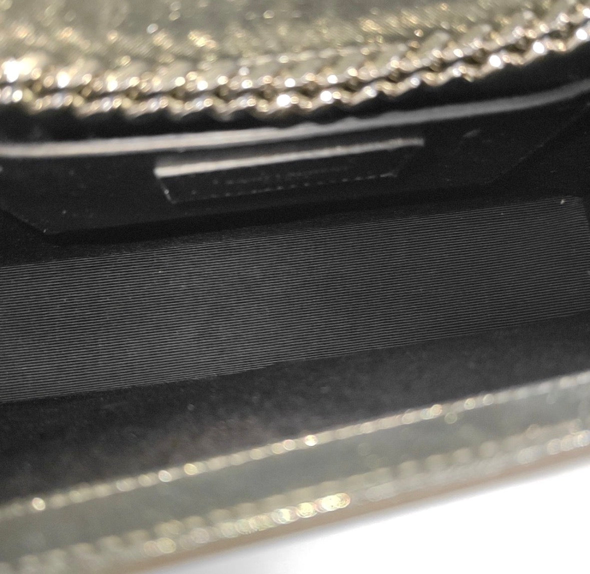 Saint Laurent YSL Kate Medium Metallic Leather Chain Shoulder Bag