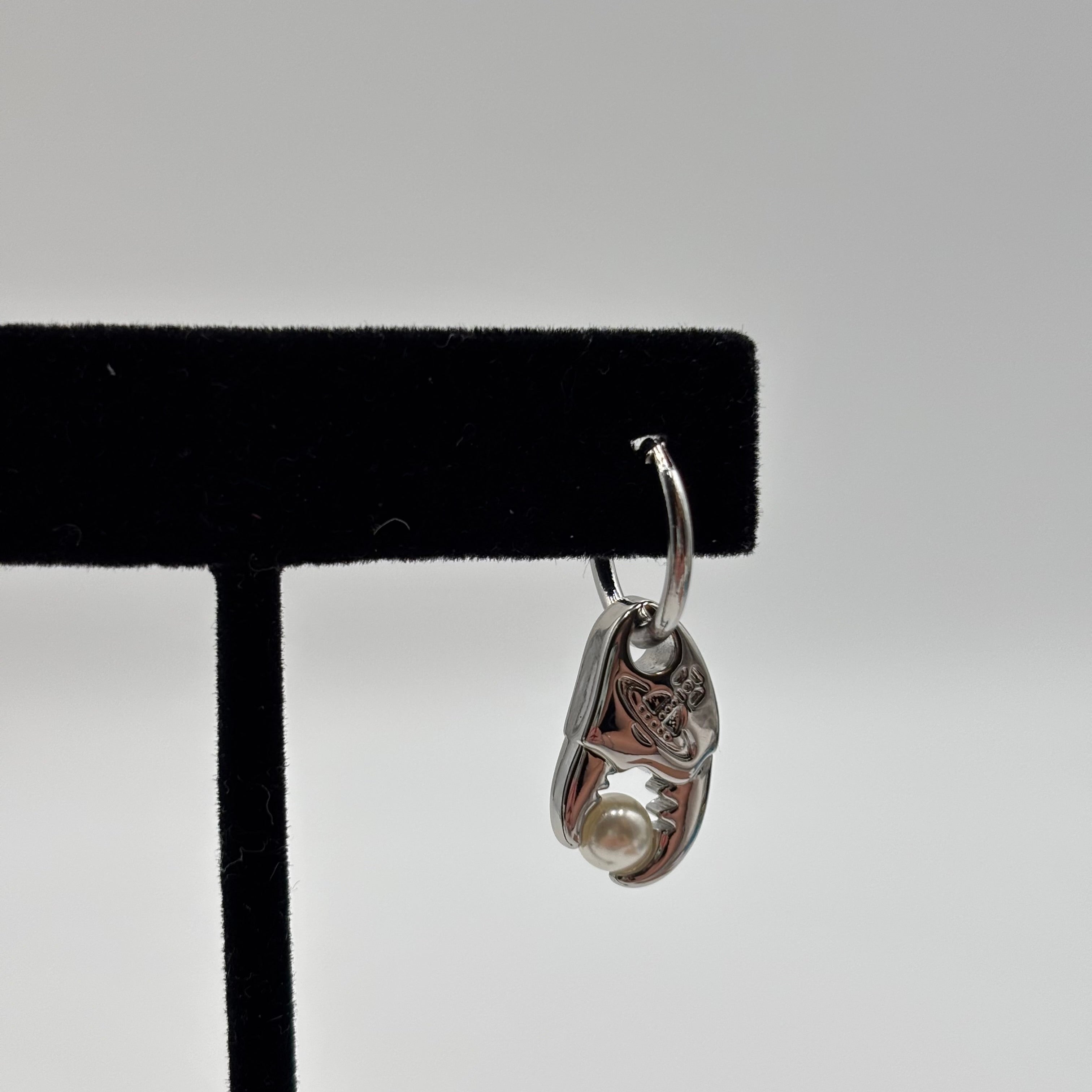 Vivienne Westwood Freda Orb Pearl Drop Earrings