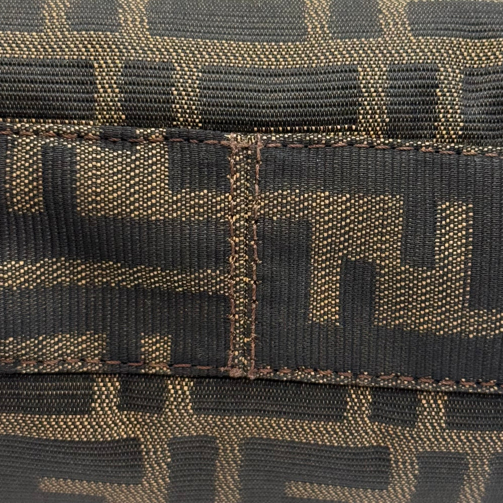 Fendi baguette Vintage Zucca FF Monogram Shoulder Bag, 2000s