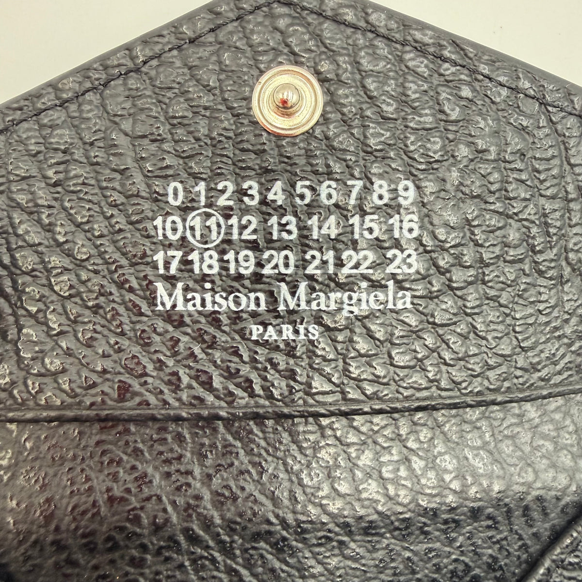 Maison Margiela 11 Stereotype Four-Stitch Pass Case Wallet 2020