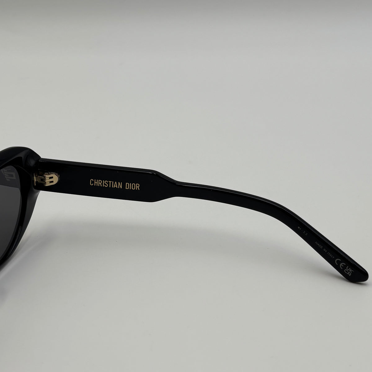 DiorSignature B8U Black Oval Sunglasses