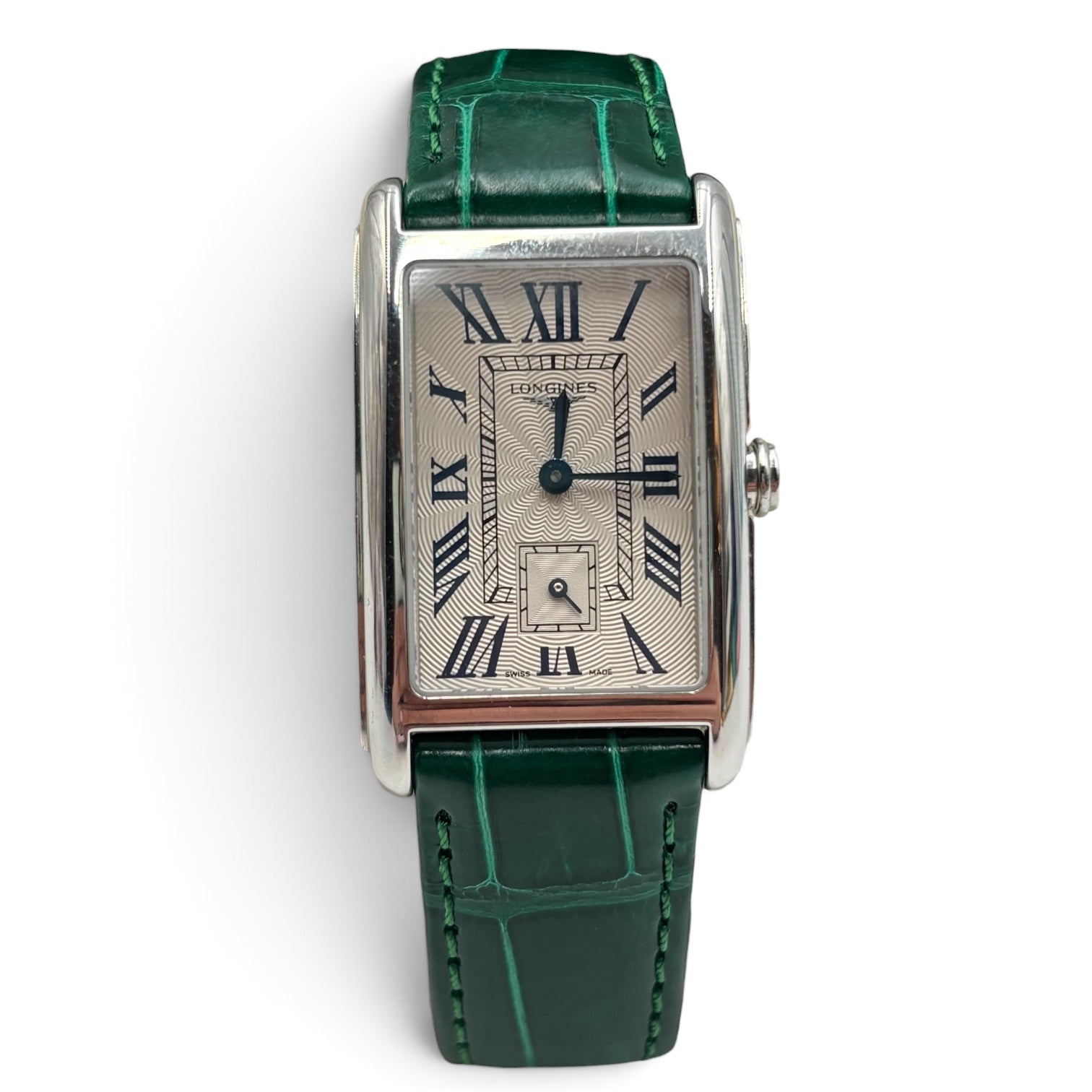 Longines DolceVita L5.512.4.71.A Quartz Watch – Green Alligator