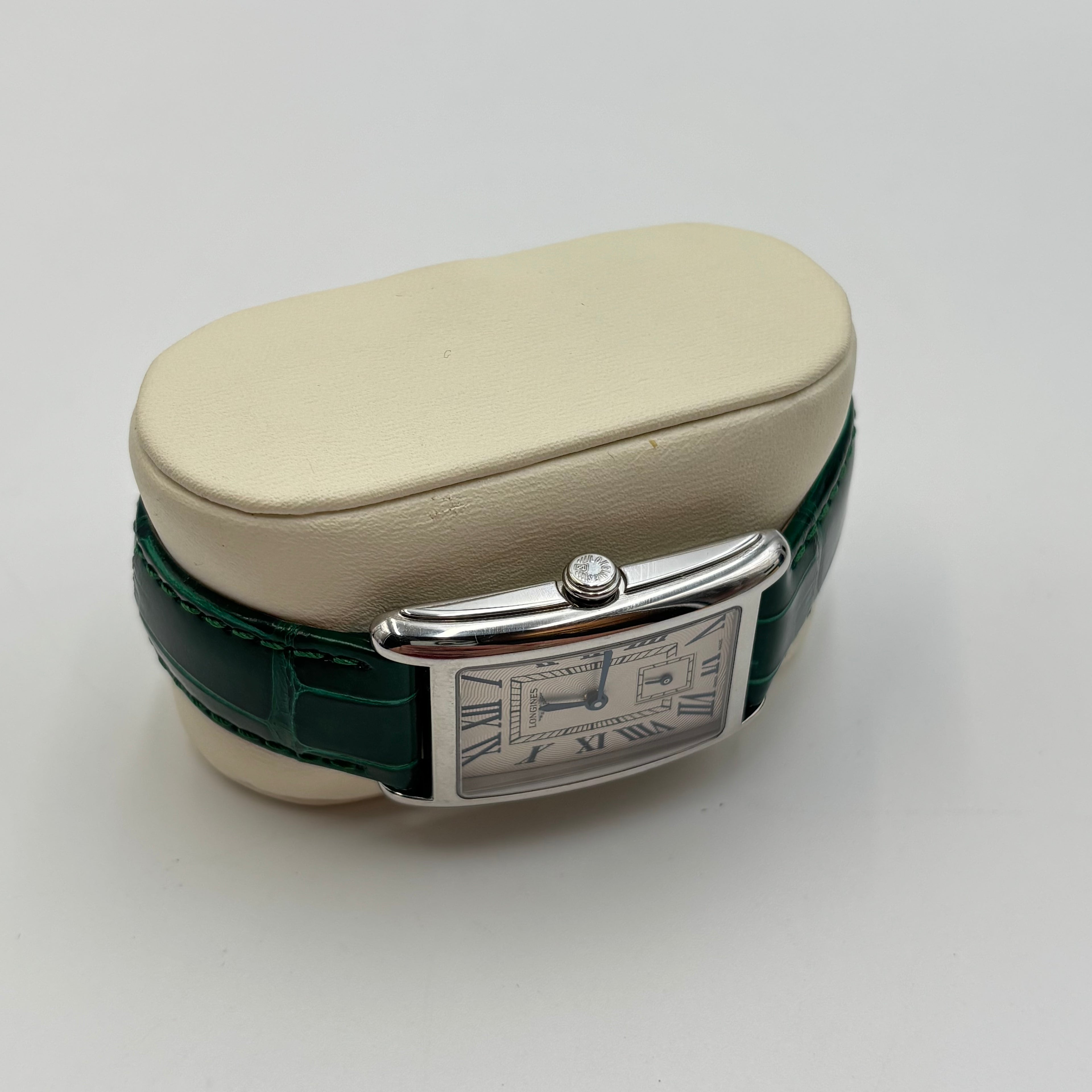 Longines DolceVita L5.512.4.71.A Quartz Watch – Green Alligator