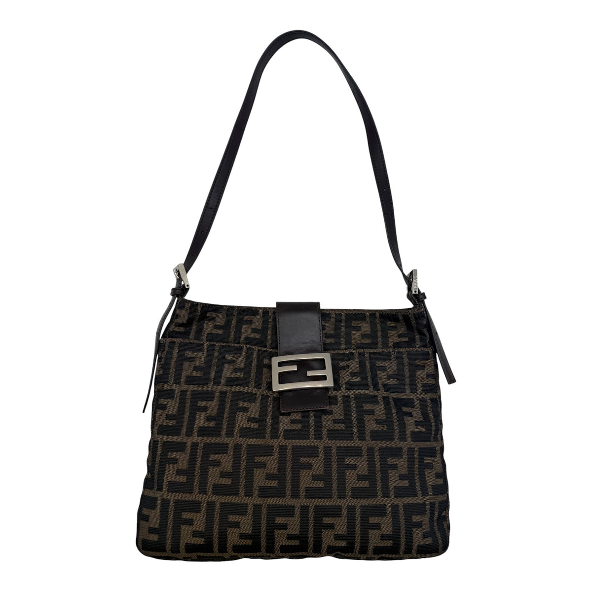 Fendi baguette Vintage Zucca FF Monogram Shoulder Bag, 2000s