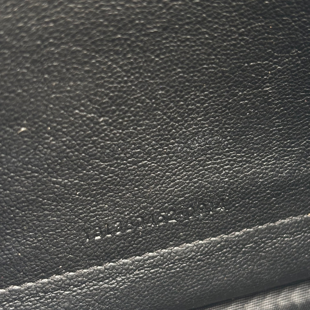 Saint Laurent Metallic Gold Matelassé Chevron Monogram Chain Wallet