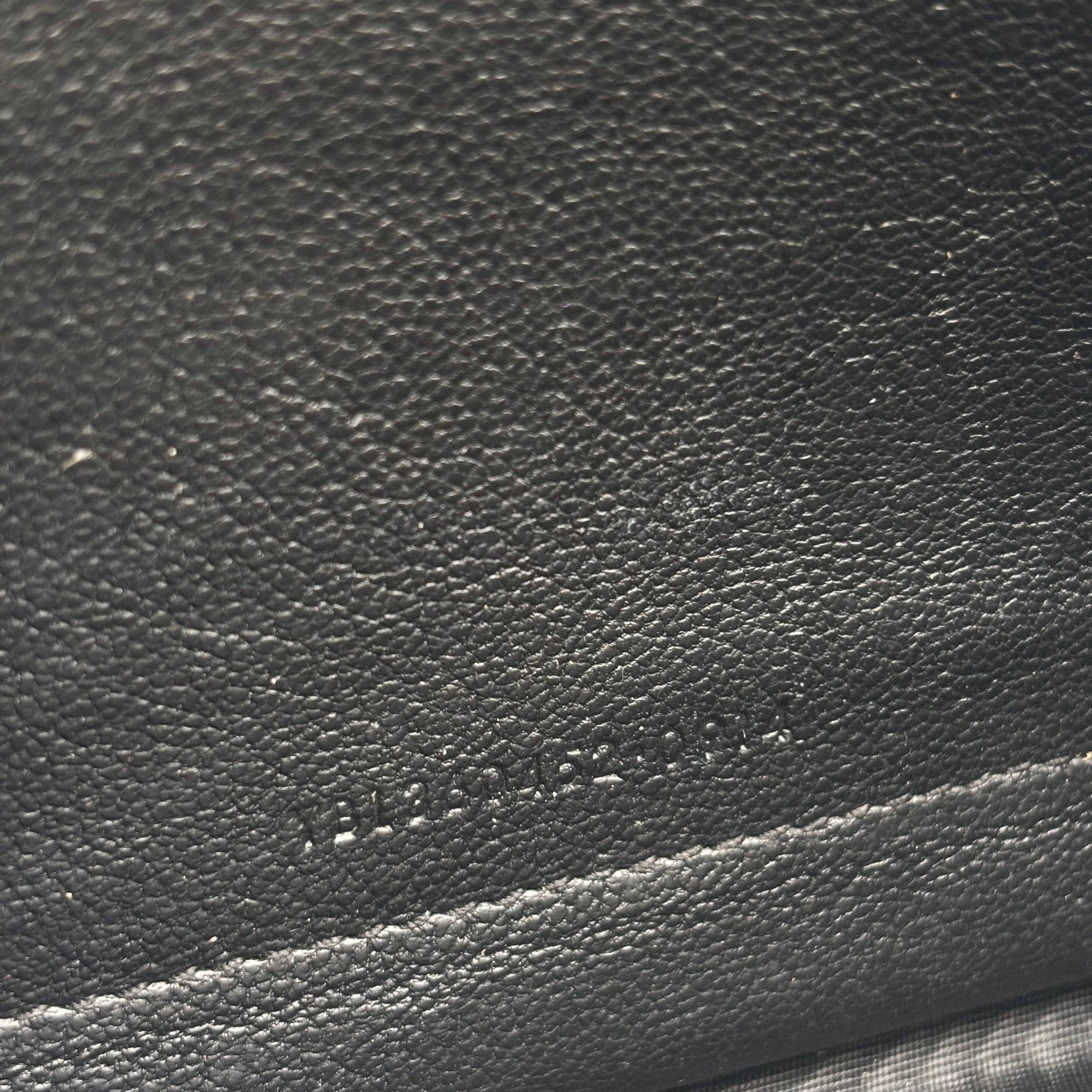Saint Laurent Metallic Gold Matelassé Chevron Monogram Chain Wallet