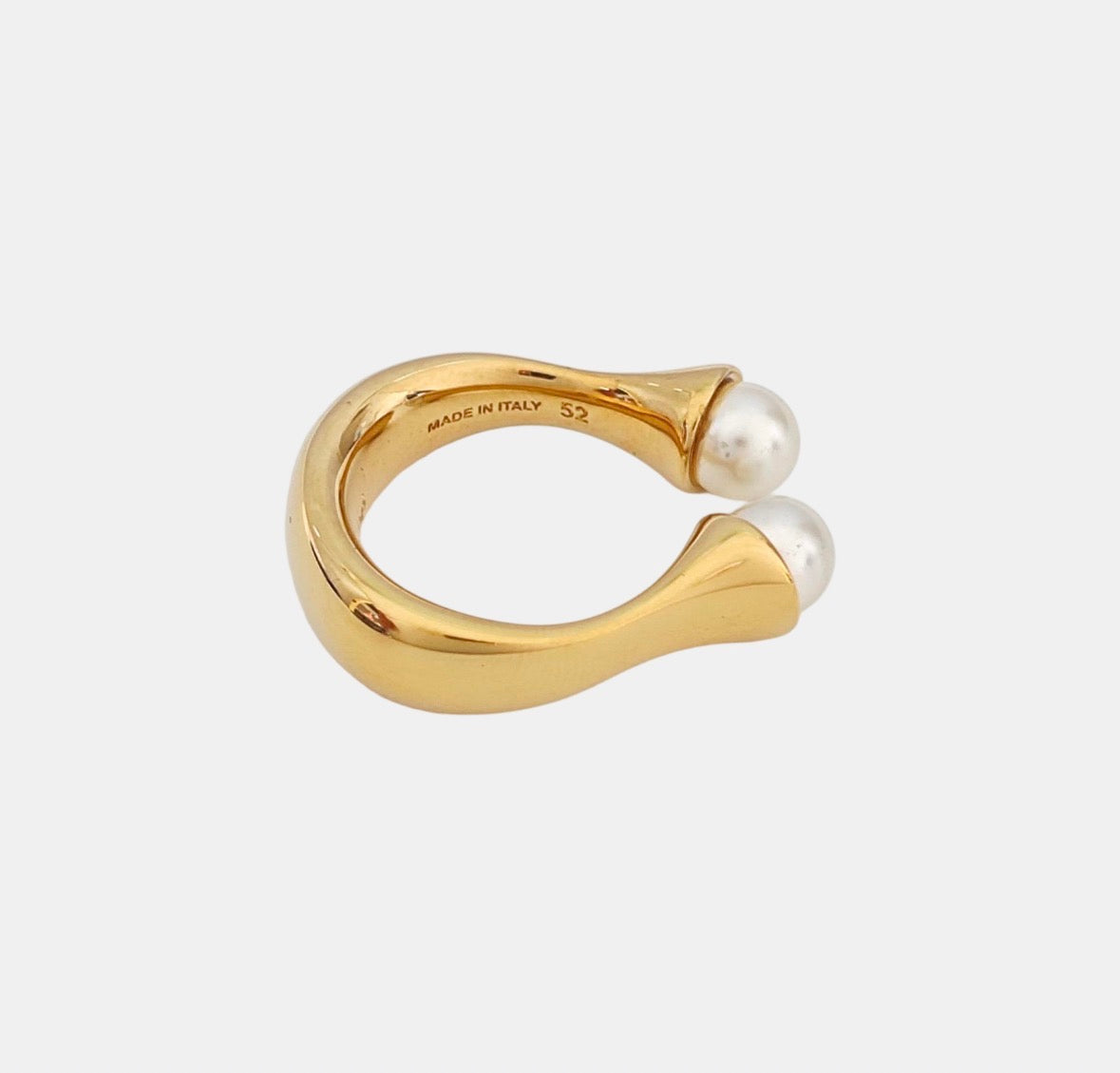 Chloé Darcey Pearl Fork Ring 2015