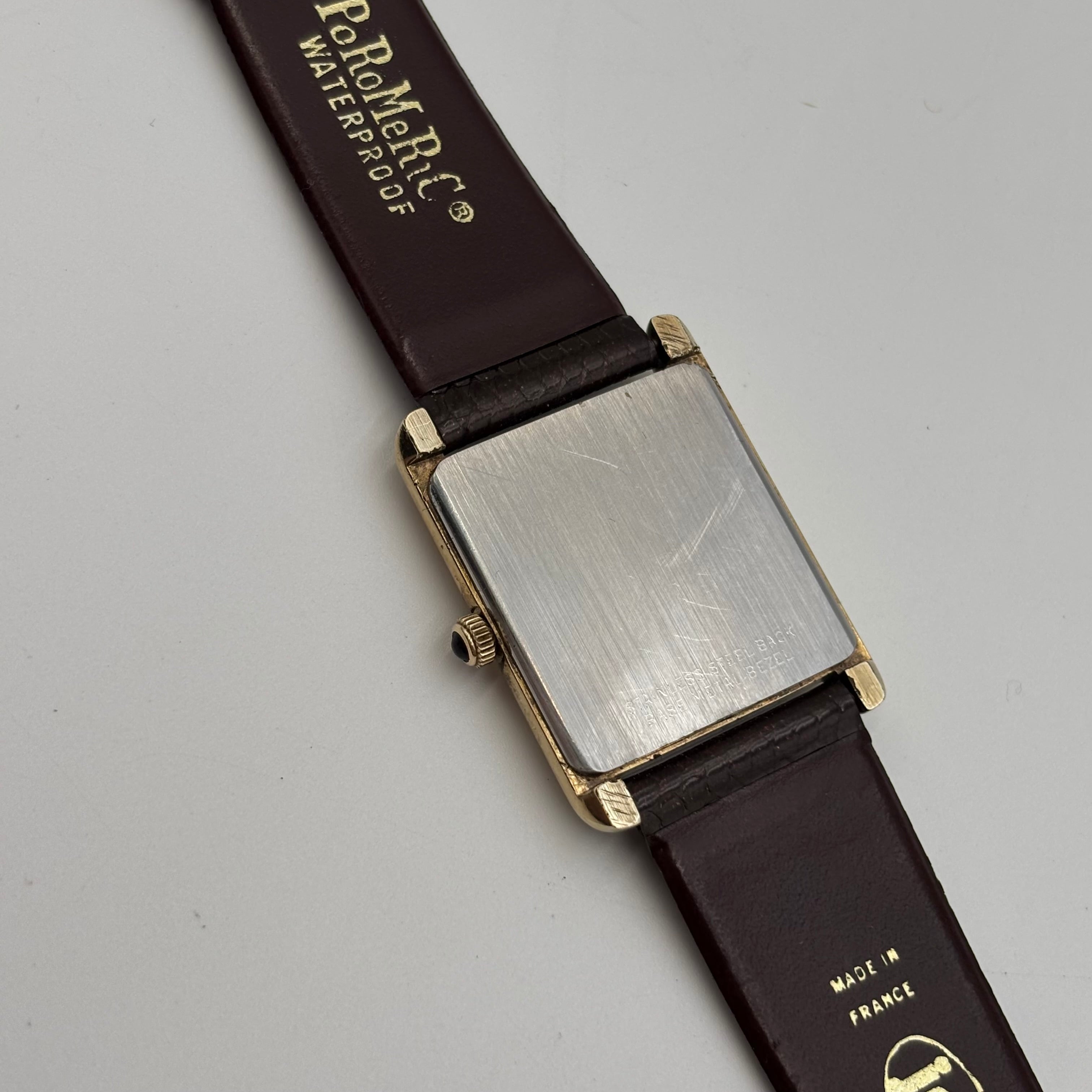 Longines Diamond Dial Rectangular Quartz Watch 27mm – 1980s
