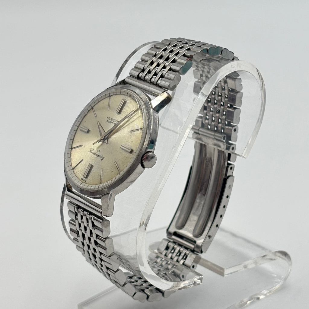 Gladstone 23-Jewel Automatic Swiss Watch 1960s