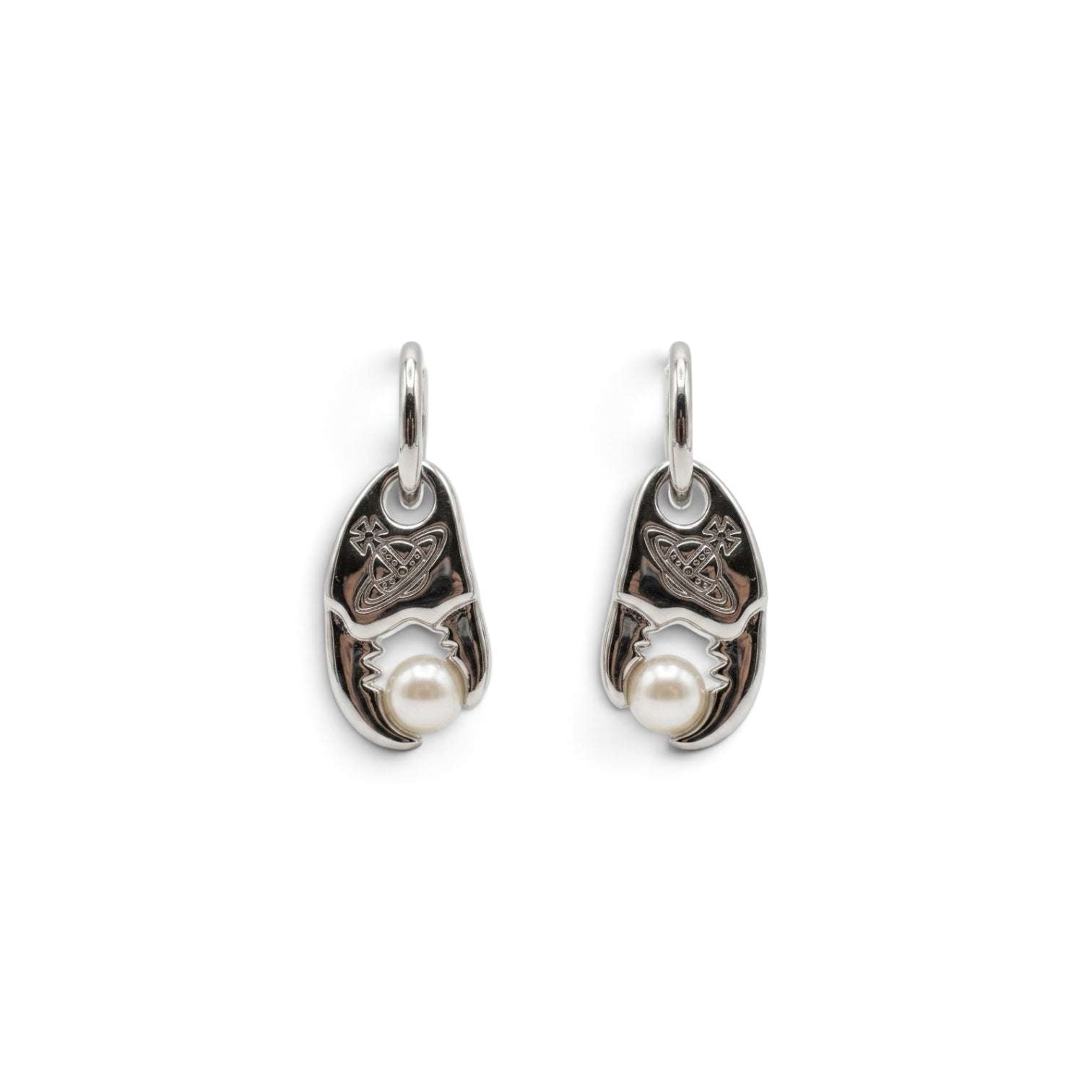 Vivienne Westwood Freda Orb Pearl Drop Earrings