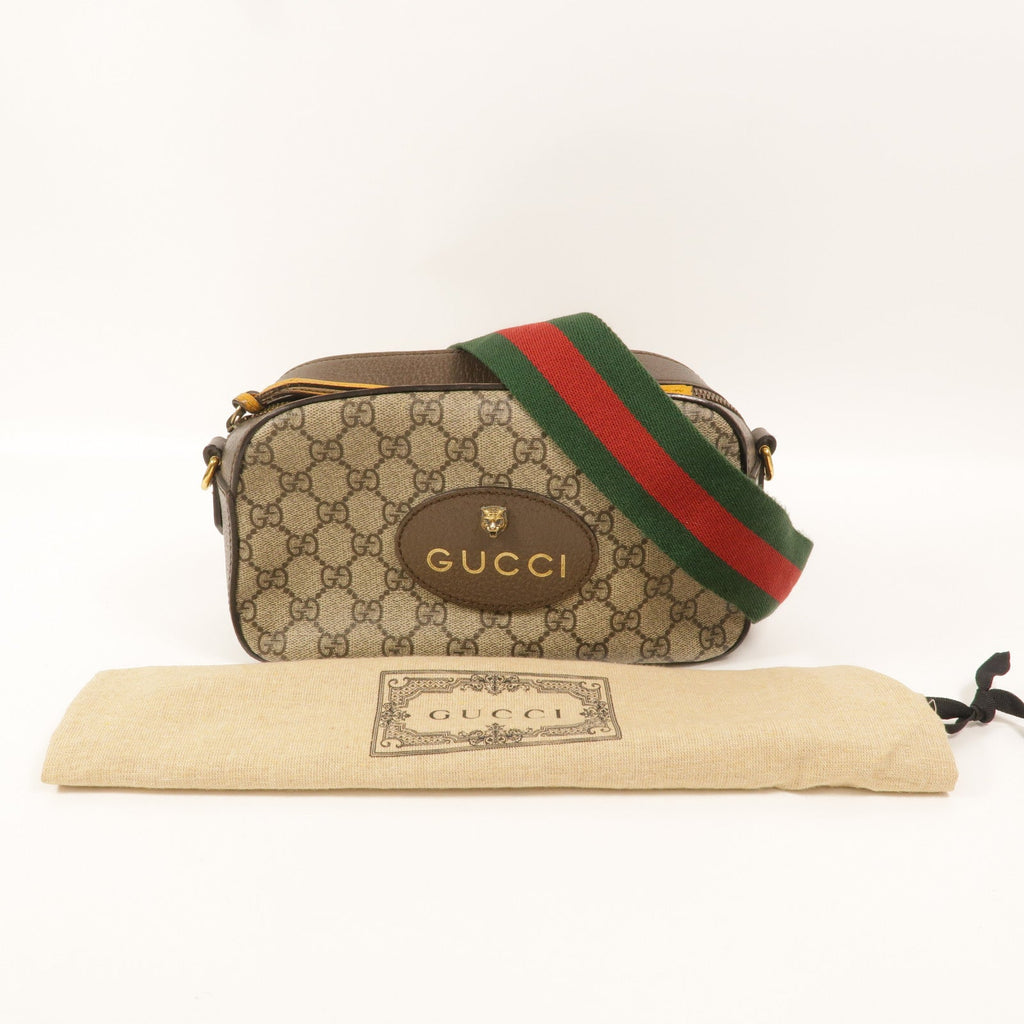 GUCCI Gucci Gg Ghw Neo Vintage Gg Supreme Shoulder Bag 476466 Coated Canvas Brown image 10