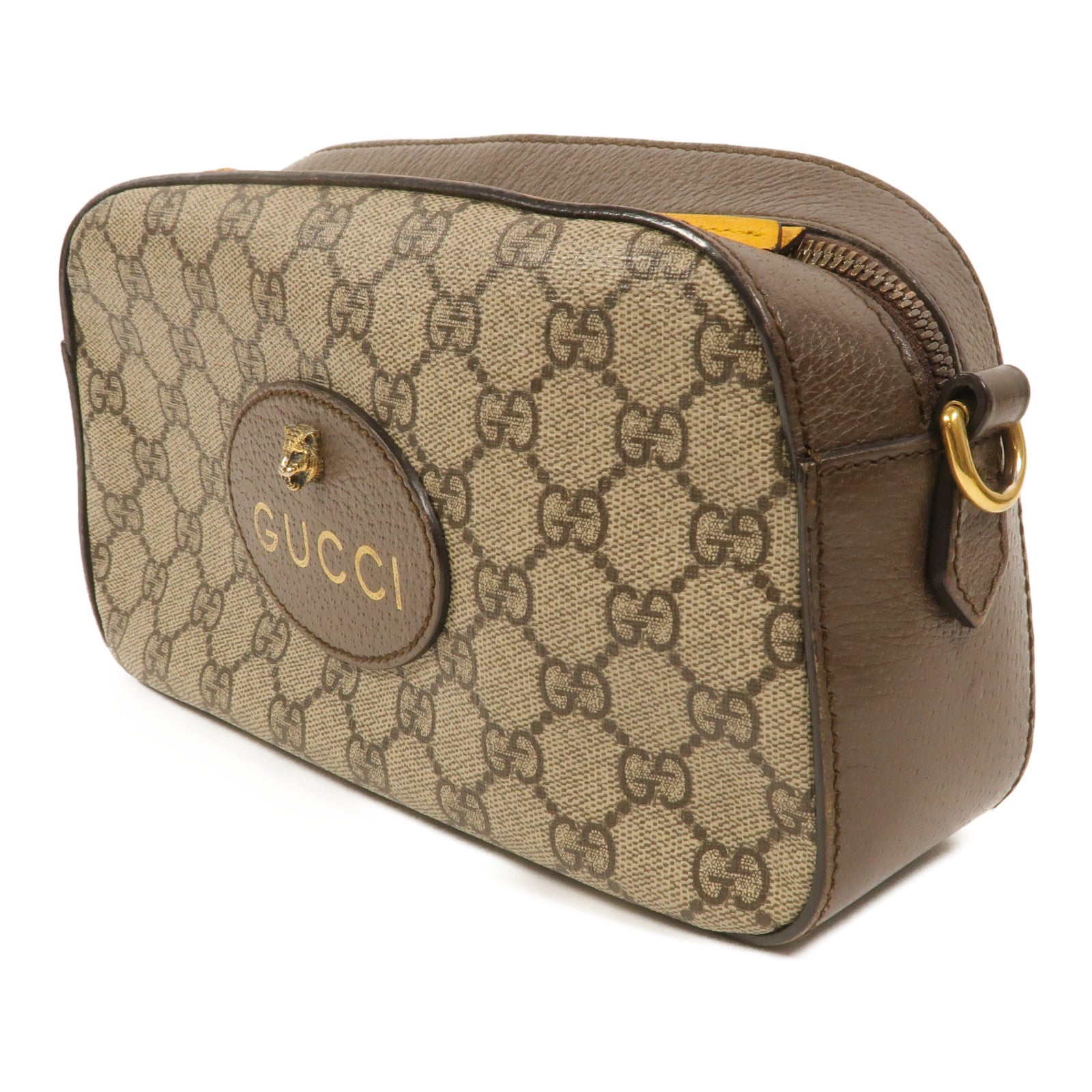 GUCCI Gucci Gg Ghw Neo Vintage Gg Supreme Shoulder Bag 476466 Coated Canvas Brown image 3