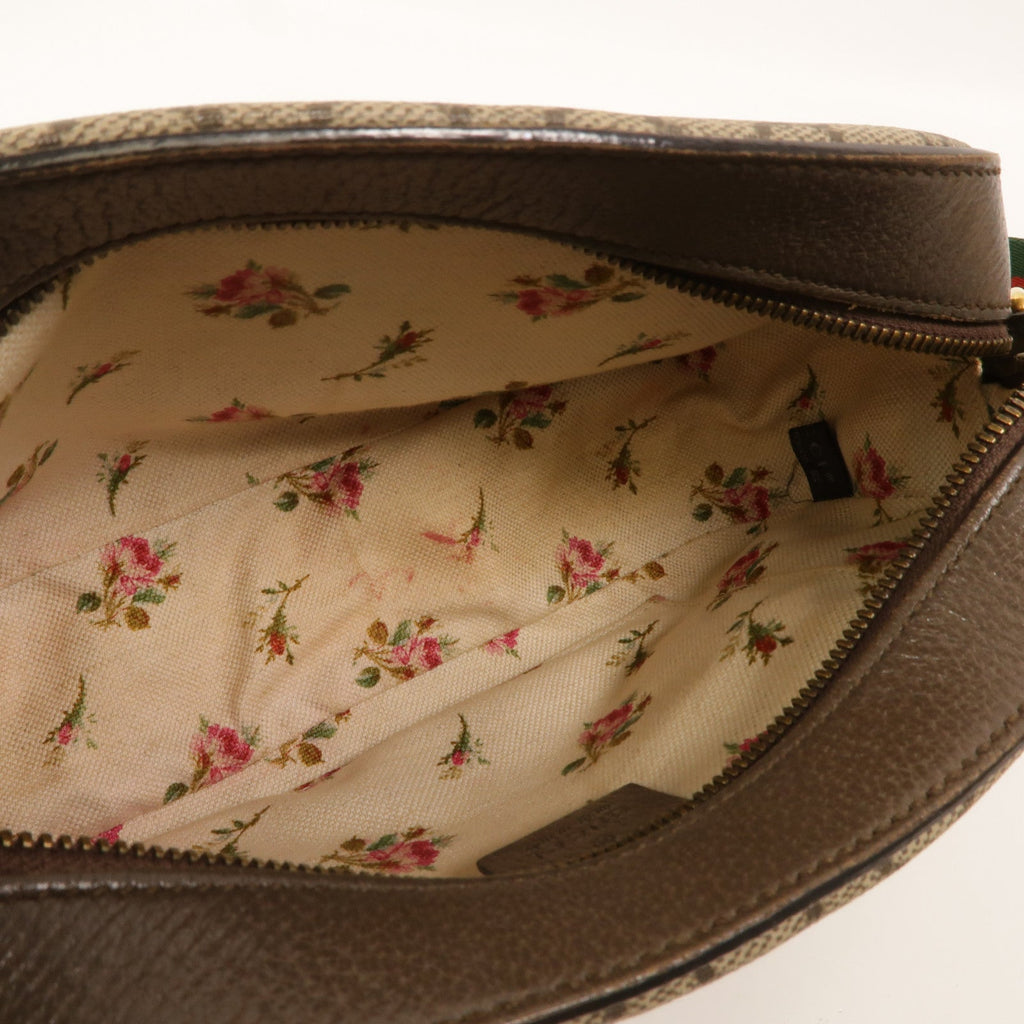 GUCCI Gucci Gg Ghw Neo Vintage Gg Supreme Shoulder Bag 476466 Coated Canvas Brown image 5