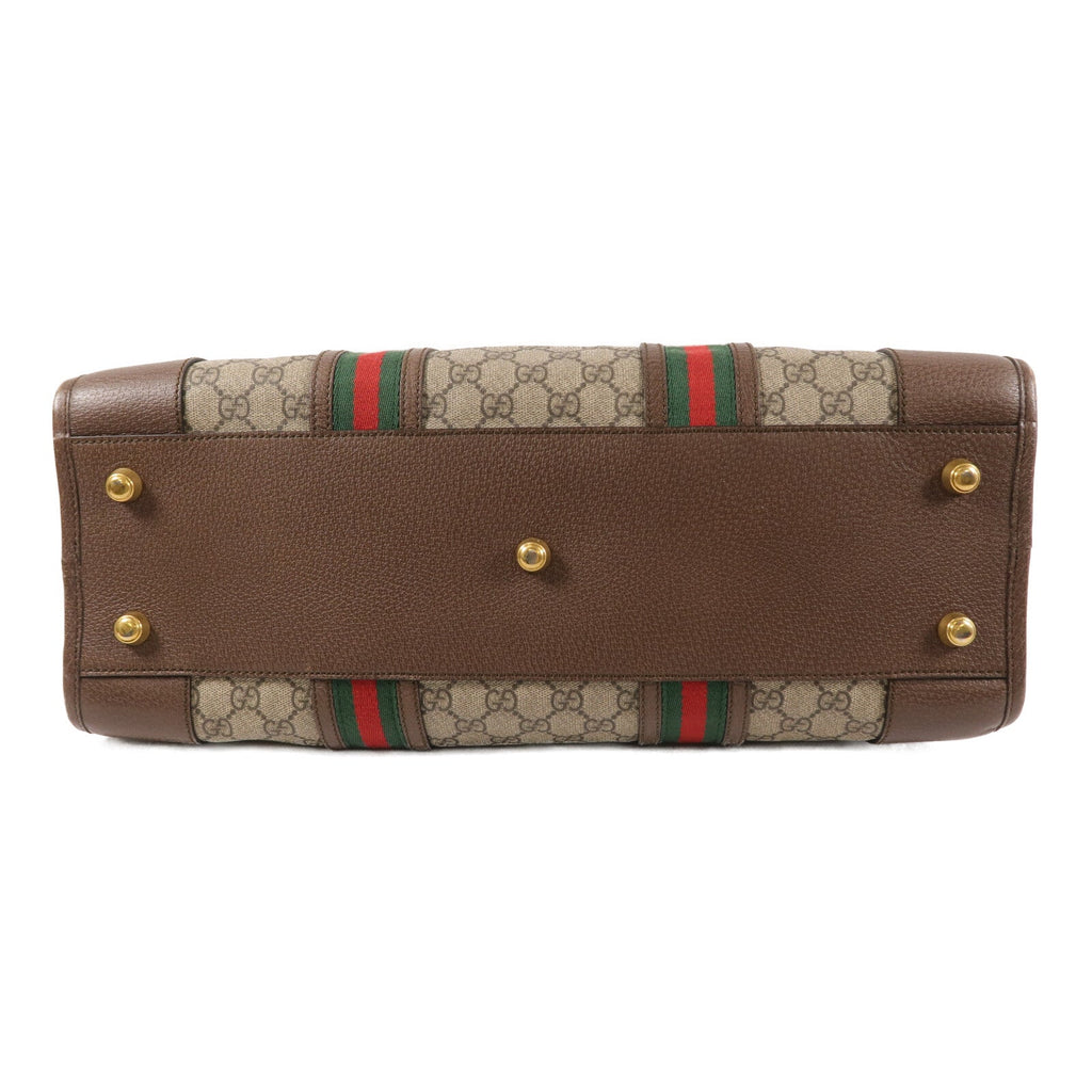 GUCCI Gucci Gg Ghw Gg Supreme Duffle Bag 2 Way Shoulder Bag 459311 Coated Canvas image 4