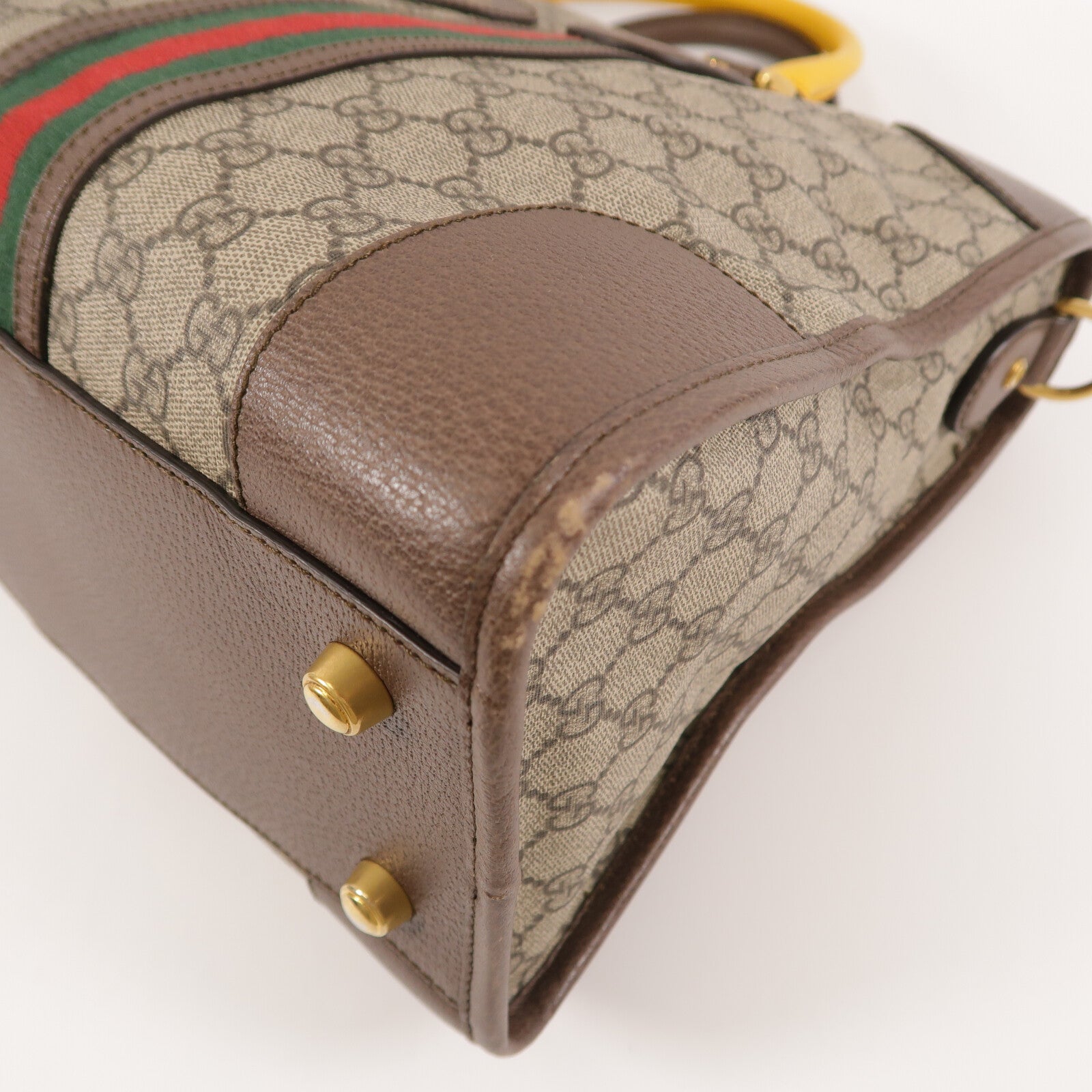 GUCCI Gucci Gg Ghw Gg Supreme Duffle Bag 2 Way Shoulder Bag 459311 Coated Canvas image 15