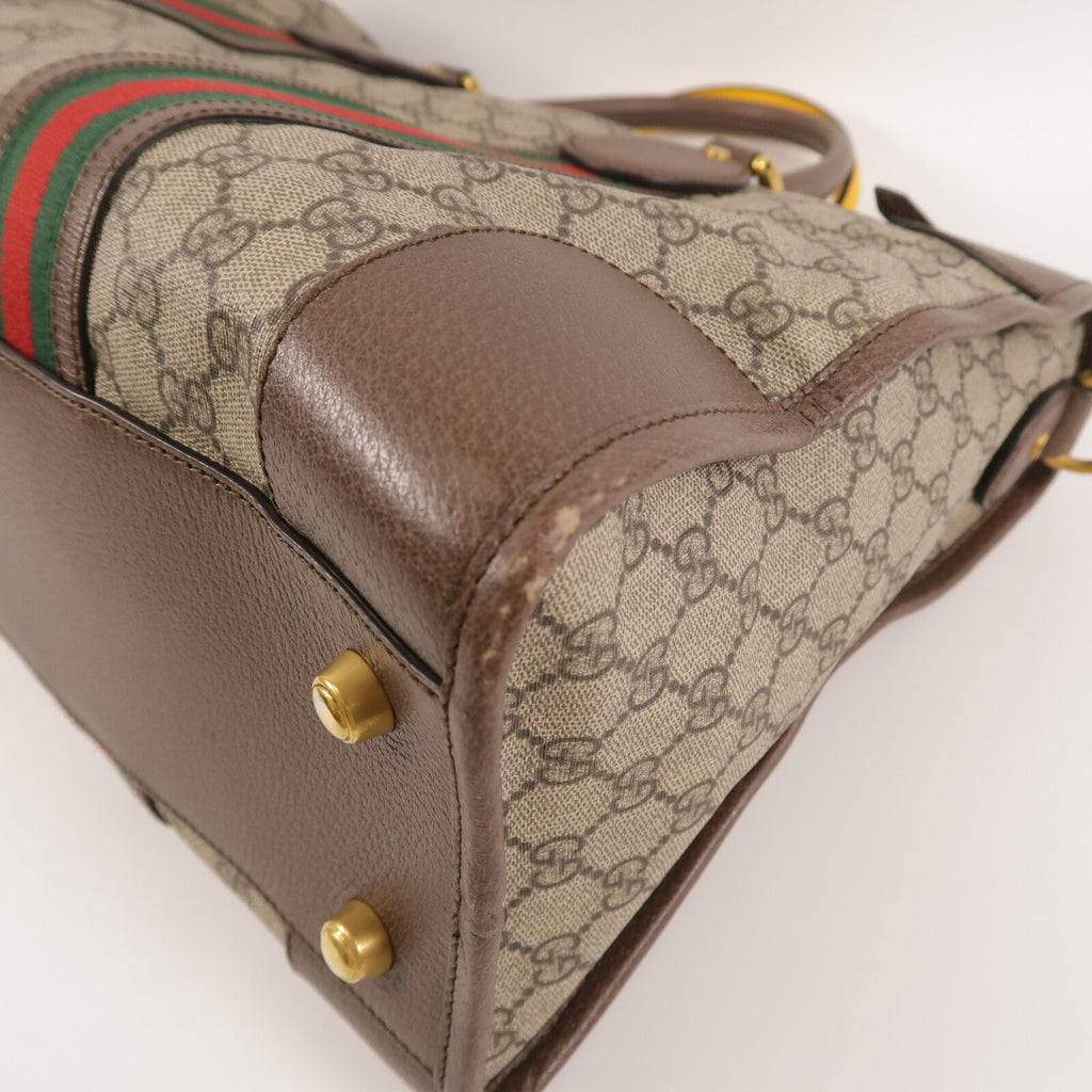 GUCCI Gucci Gg Ghw Gg Supreme Duffle Bag 2 Way Shoulder Bag 459311 Coated Canvas image 17