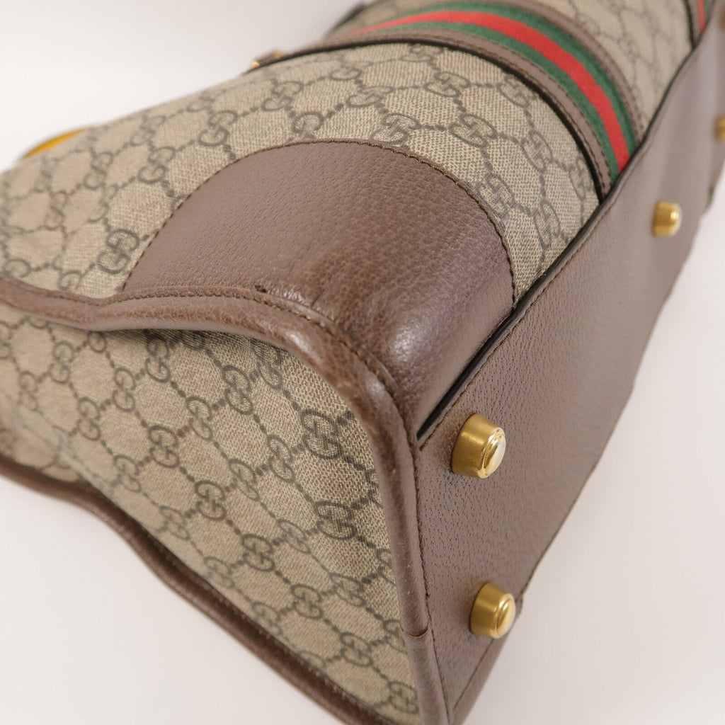 GUCCI Gucci Gg Ghw Gg Supreme Duffle Bag 2 Way Shoulder Bag 459311 Coated Canvas image 14