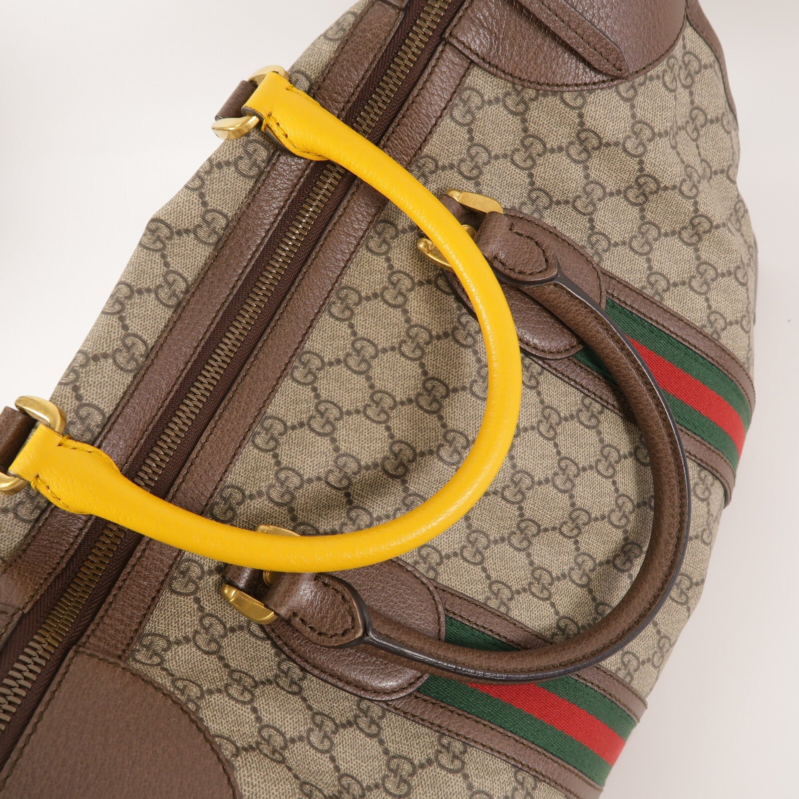 GUCCI Gucci Gg Ghw Gg Supreme Duffle Bag 2 Way Shoulder Bag 459311 Coated Canvas image 11