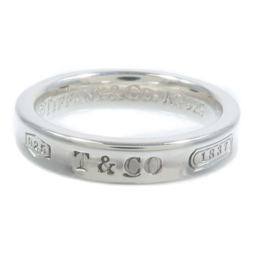 TIFFANY＆CO Tiffany＆co 1837 Ring 925 Sterling Silver Us#5 image 2