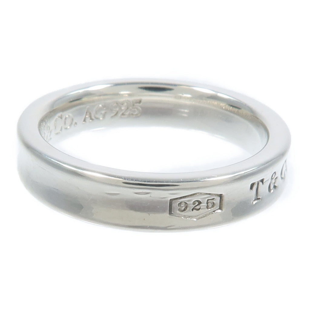 TIFFANY＆CO Tiffany＆co 1837 Ring 925 Sterling Silver Us#5 image 4