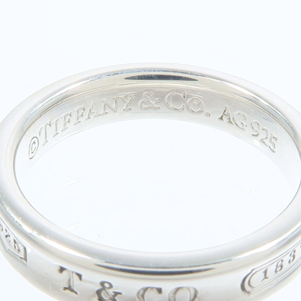 TIFFANY＆CO Tiffany＆co 1837 Ring 925 Sterling Silver Us#5 image 5