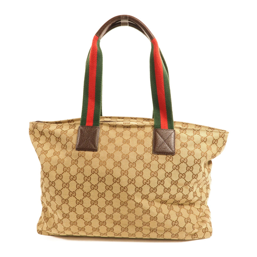 GUCCI Gucci Gg Tote Bag Shoulder Bag Canvas Brown image 2