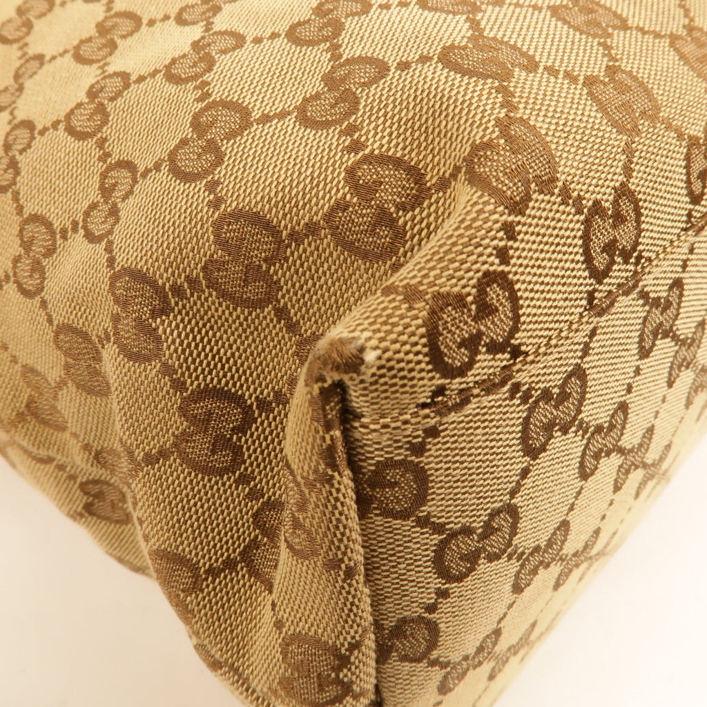 GUCCI Gucci Gg Tote Bag Shoulder Bag Canvas Brown image 11