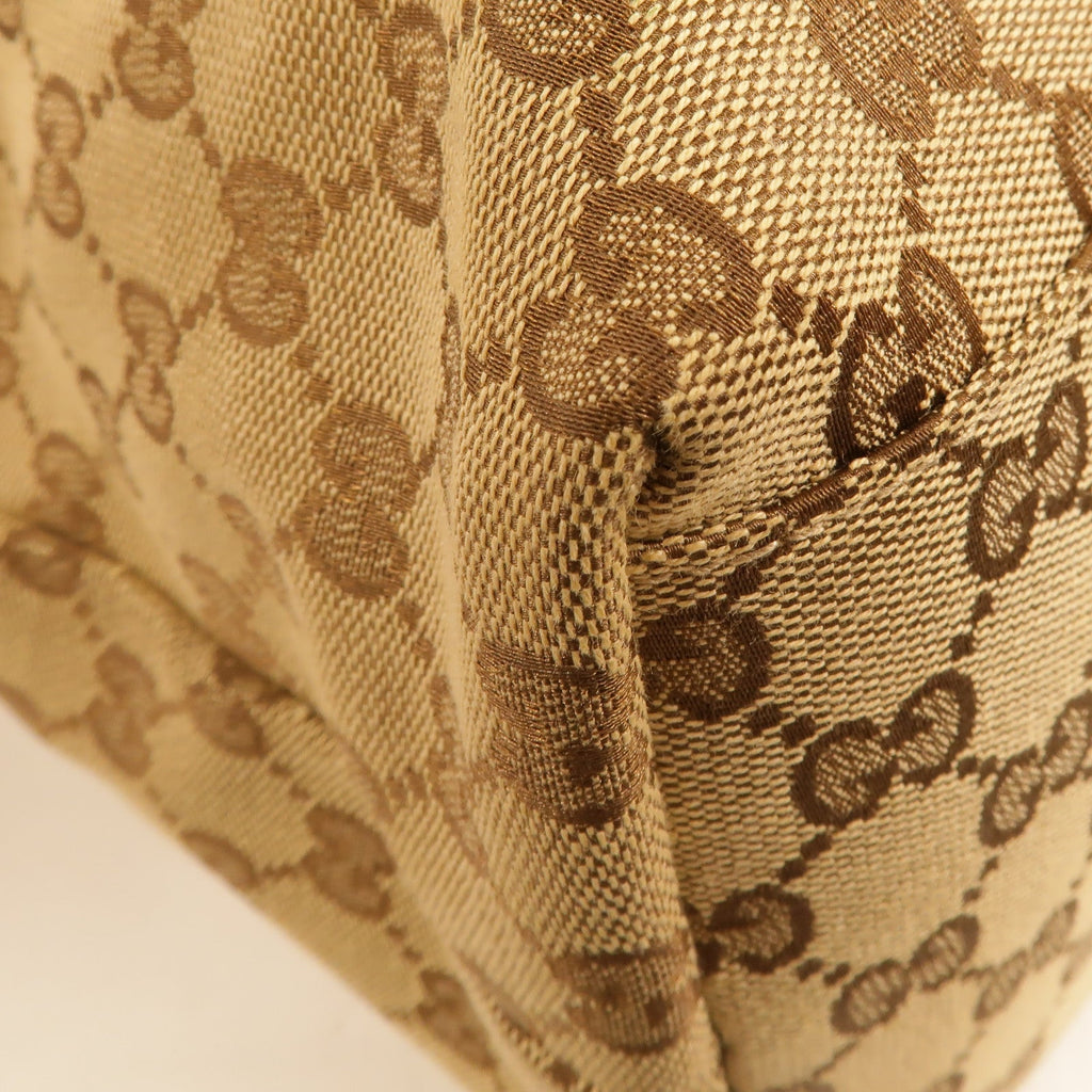 GUCCI Gucci Gg Tote Bag Shoulder Bag Canvas Brown image 13