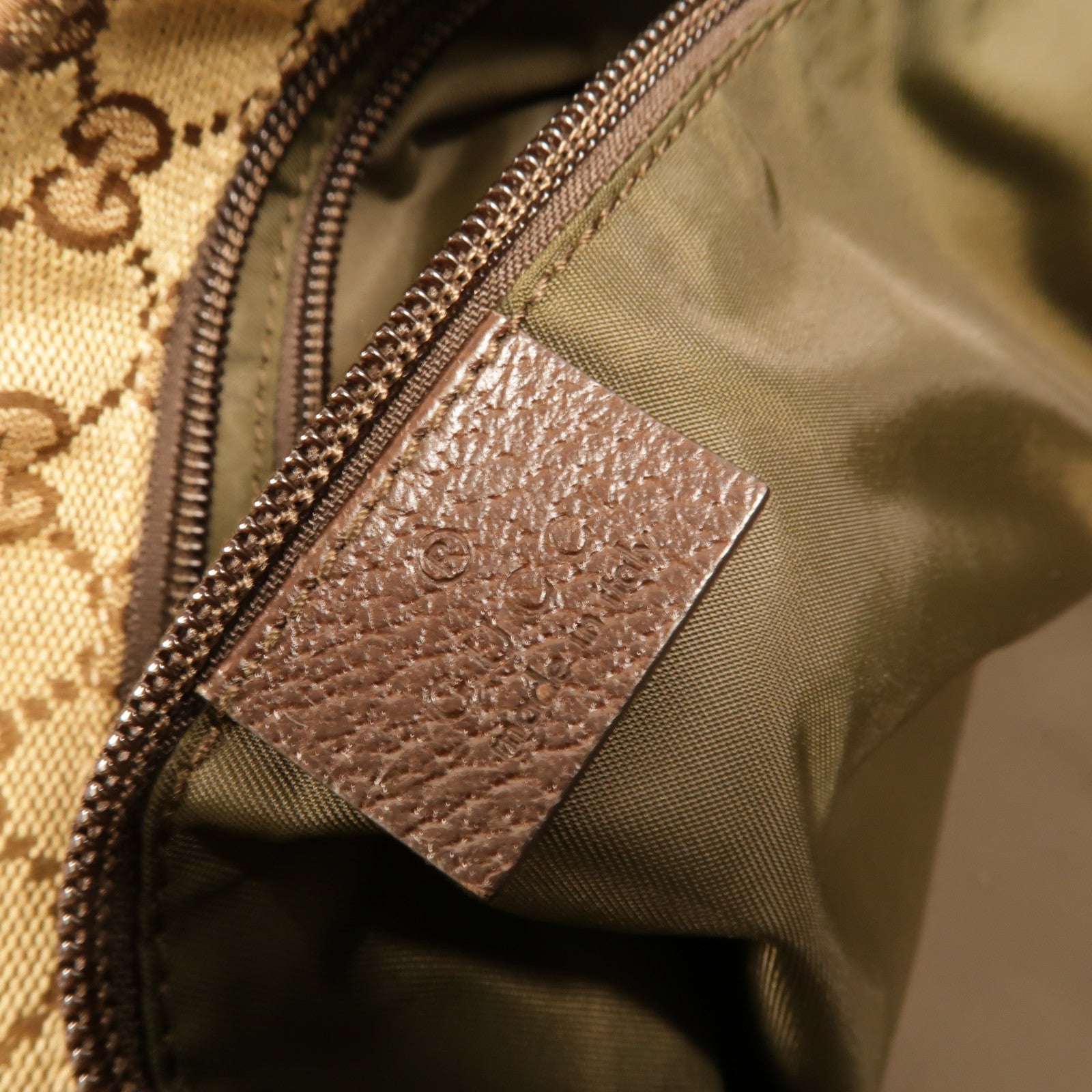 GUCCI Gucci Gg Tote Bag Shoulder Bag Canvas Brown image 8
