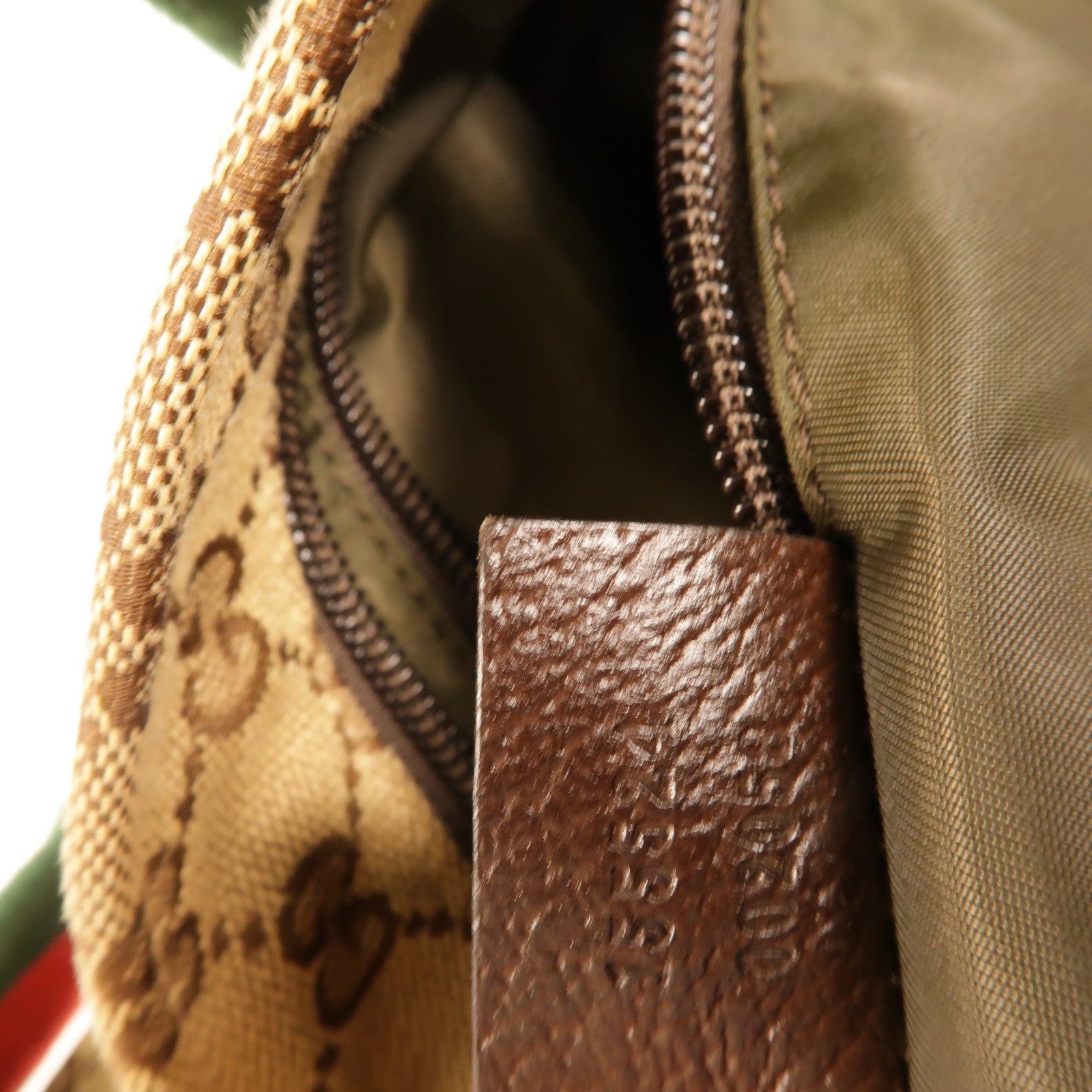 GUCCI Gucci Gg Tote Bag Shoulder Bag Canvas Brown image 9