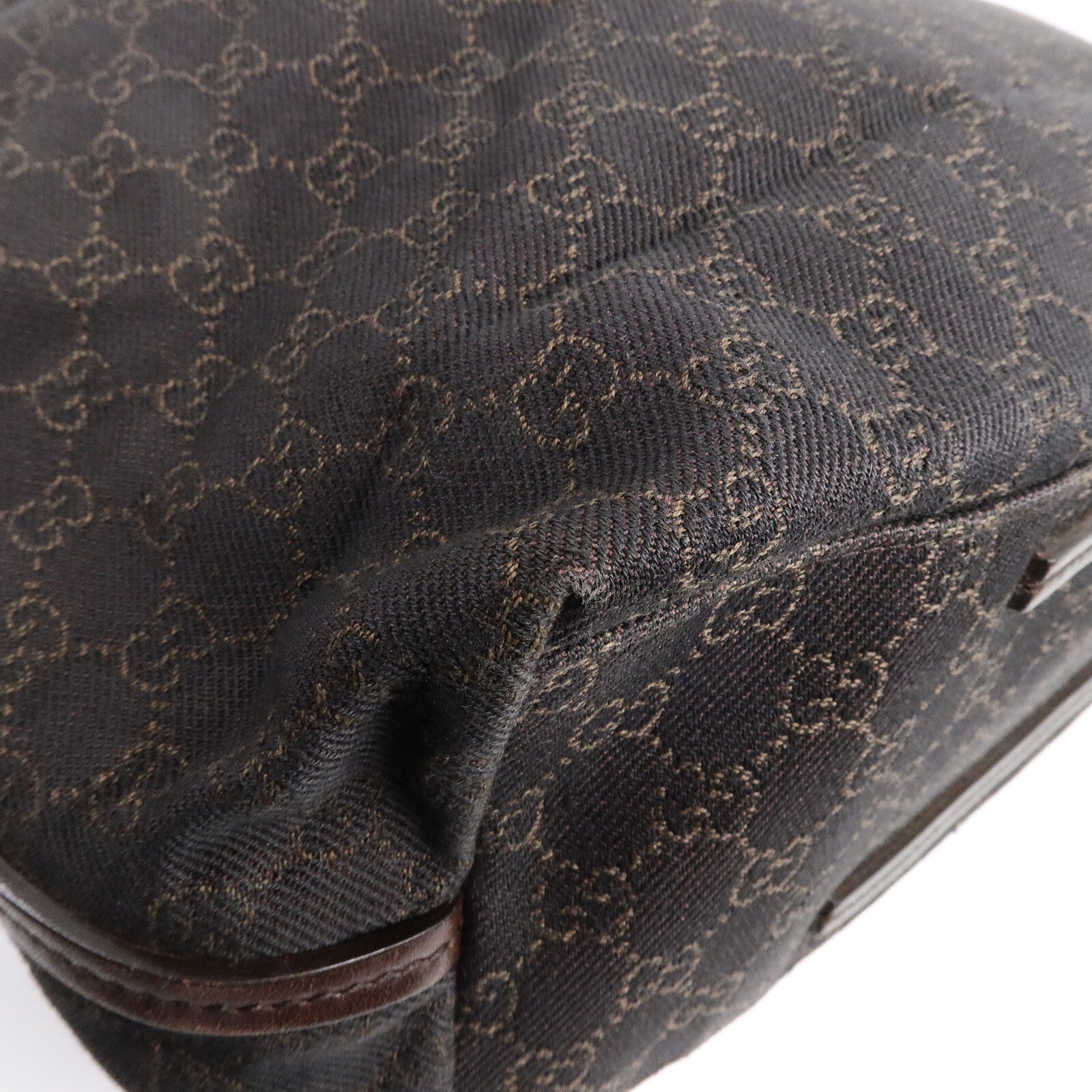 GUCCI Gucci Gg Tote Bag 101340 Canvas Brown image 13