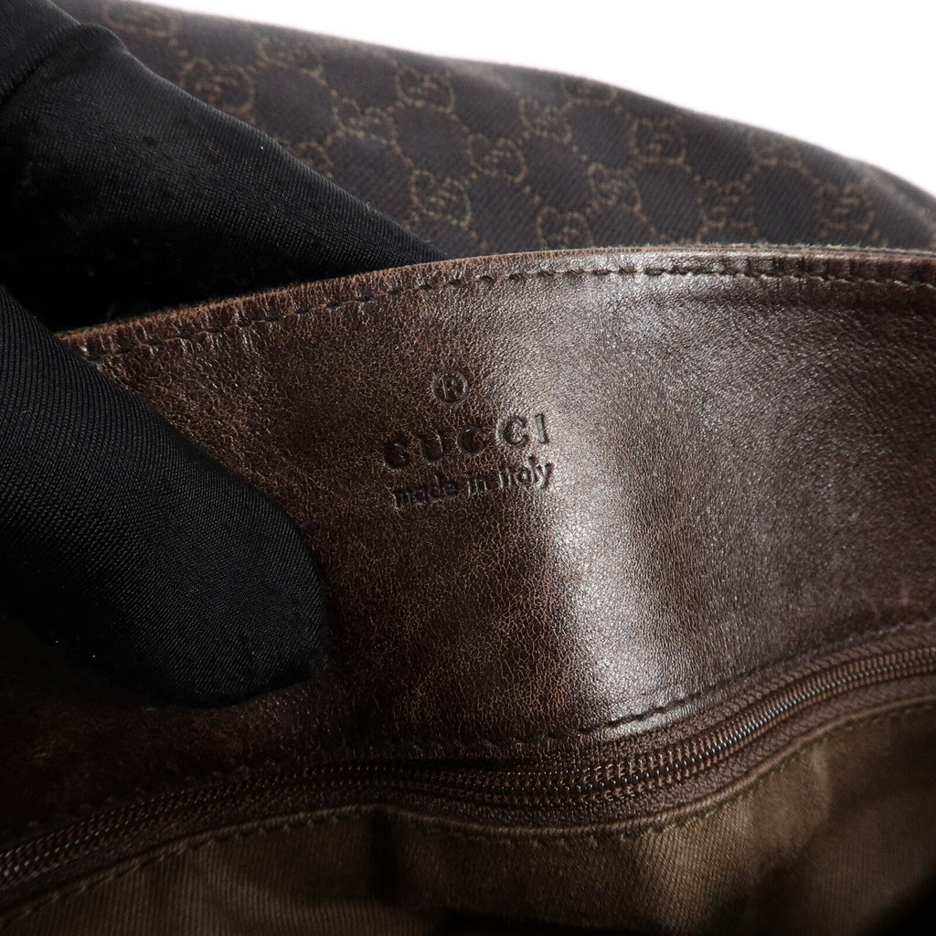 GUCCI Gucci Gg Tote Bag 101340 Canvas Brown image 6