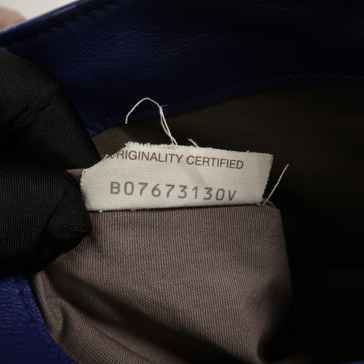 BOTTEGA VENETA Bottega Veneta Bv New Tie Intrecciato Mini Saddle Bag Lambskin Leather Blue image 7