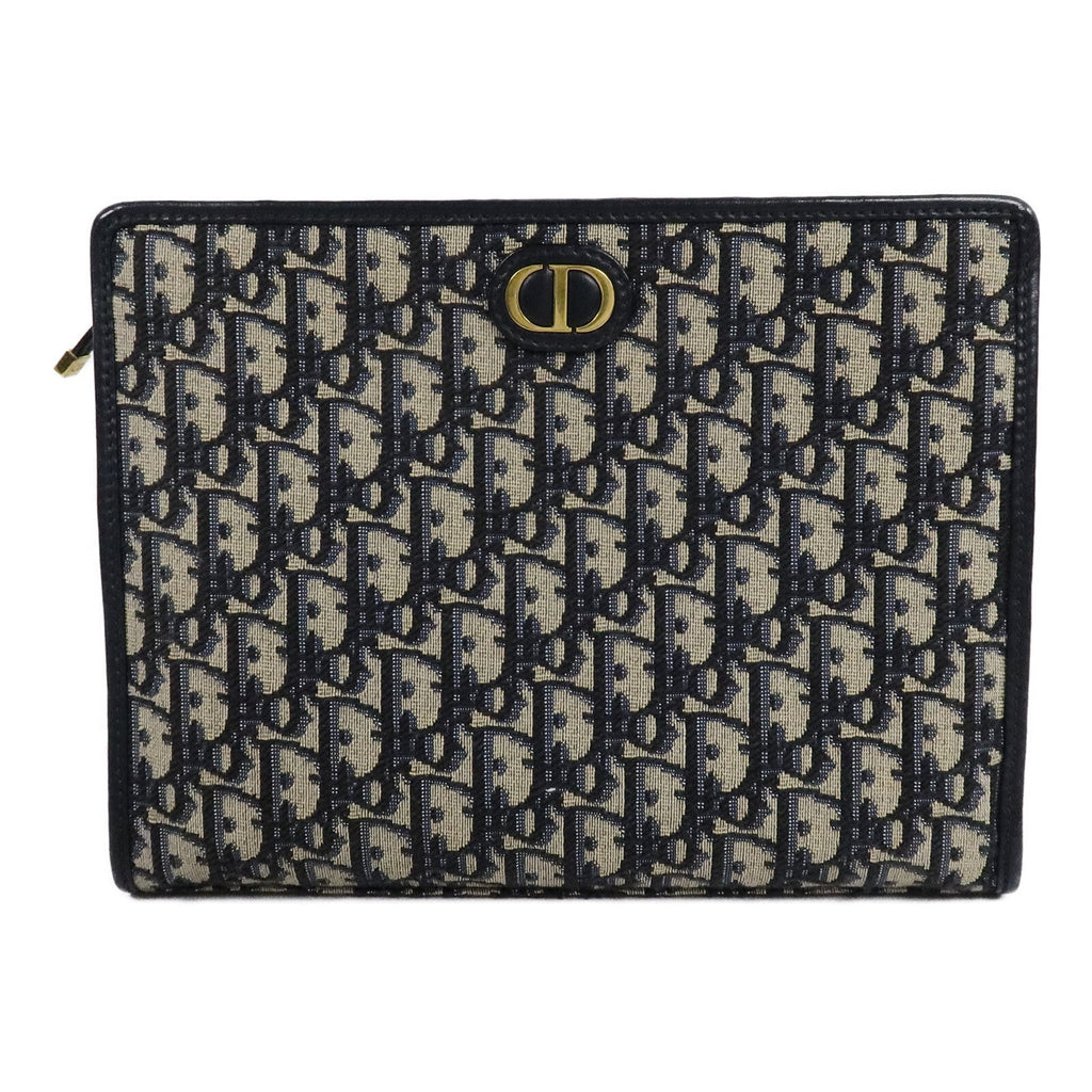 DIOR Christian Dior Cd Ghw 30 Montaigne Dea Pouch S2107utzq Canvas Blue image 1