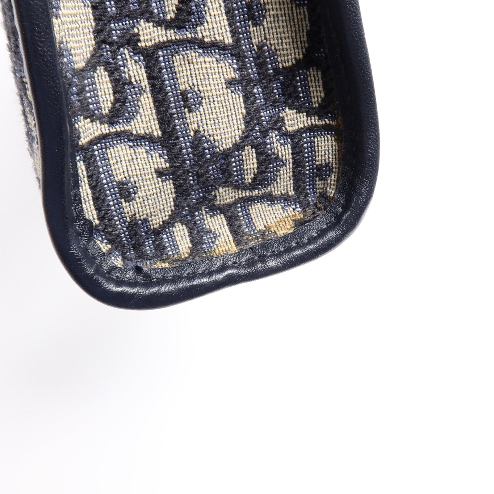 DIOR Christian Dior Cd Ghw 30 Montaigne Dea Pouch S2107utzq Canvas Blue image 16