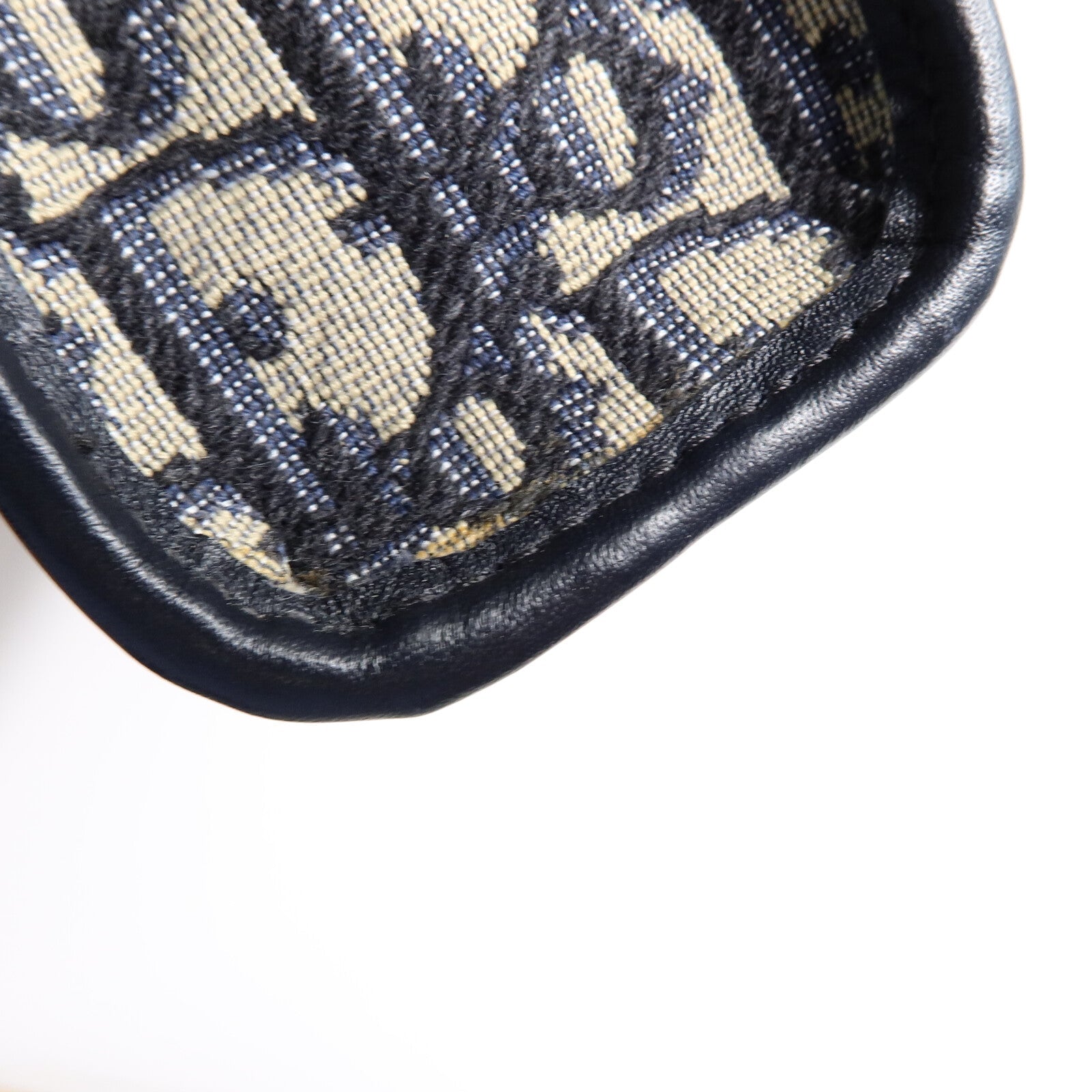 DIOR Christian Dior Cd Ghw 30 Montaigne Dea Pouch S2107utzq Canvas Blue image 17