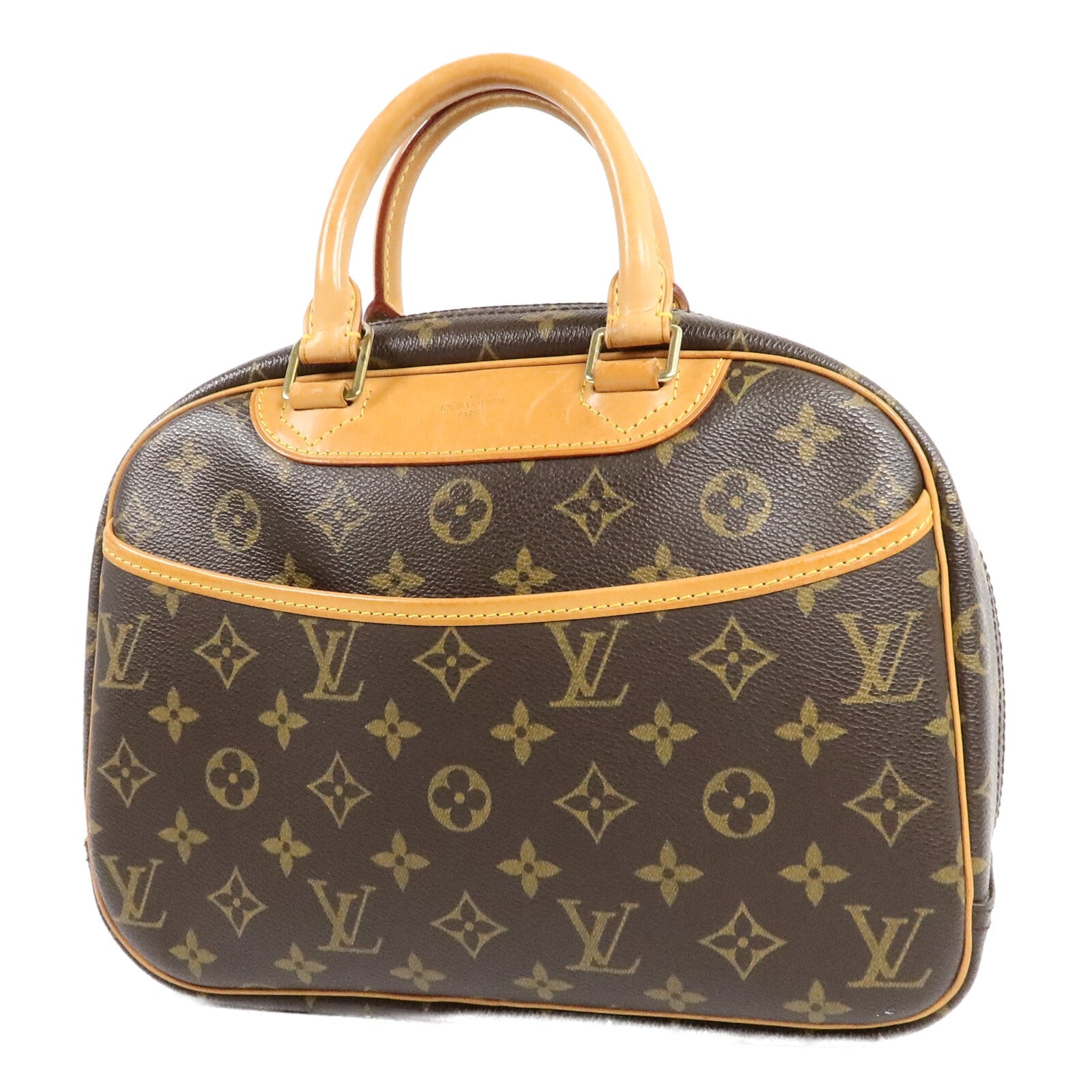 LOUIS VUITTON Louis Vuitton Monogram Trouville Handbag Brown Monogram Handbag M42228 image 3
