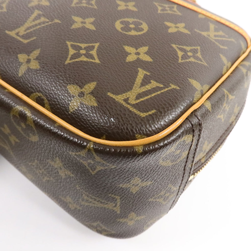 LOUIS VUITTON Louis Vuitton Monogram Trouville Handbag Brown Monogram Handbag M42228 image 10
