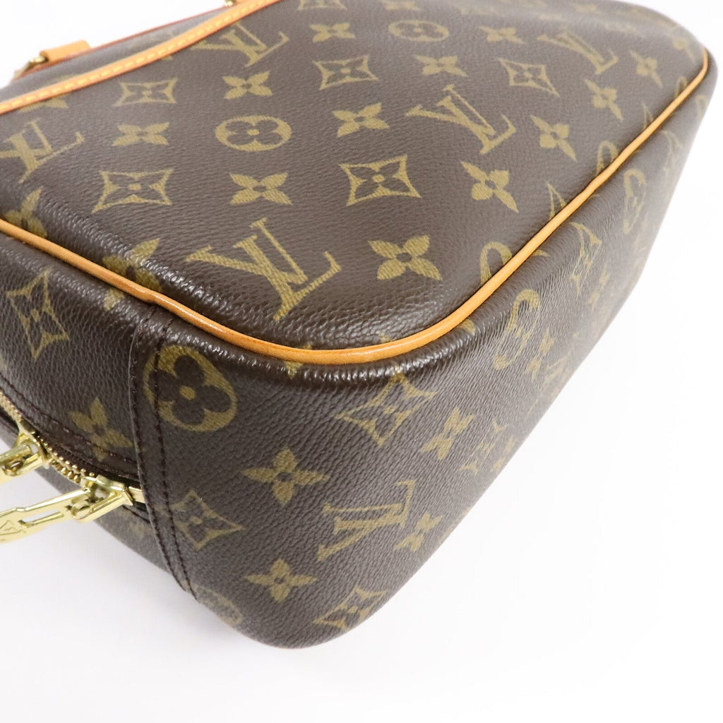 LOUIS VUITTON Louis Vuitton Monogram Trouville Handbag Brown Monogram Handbag M42228 image 11