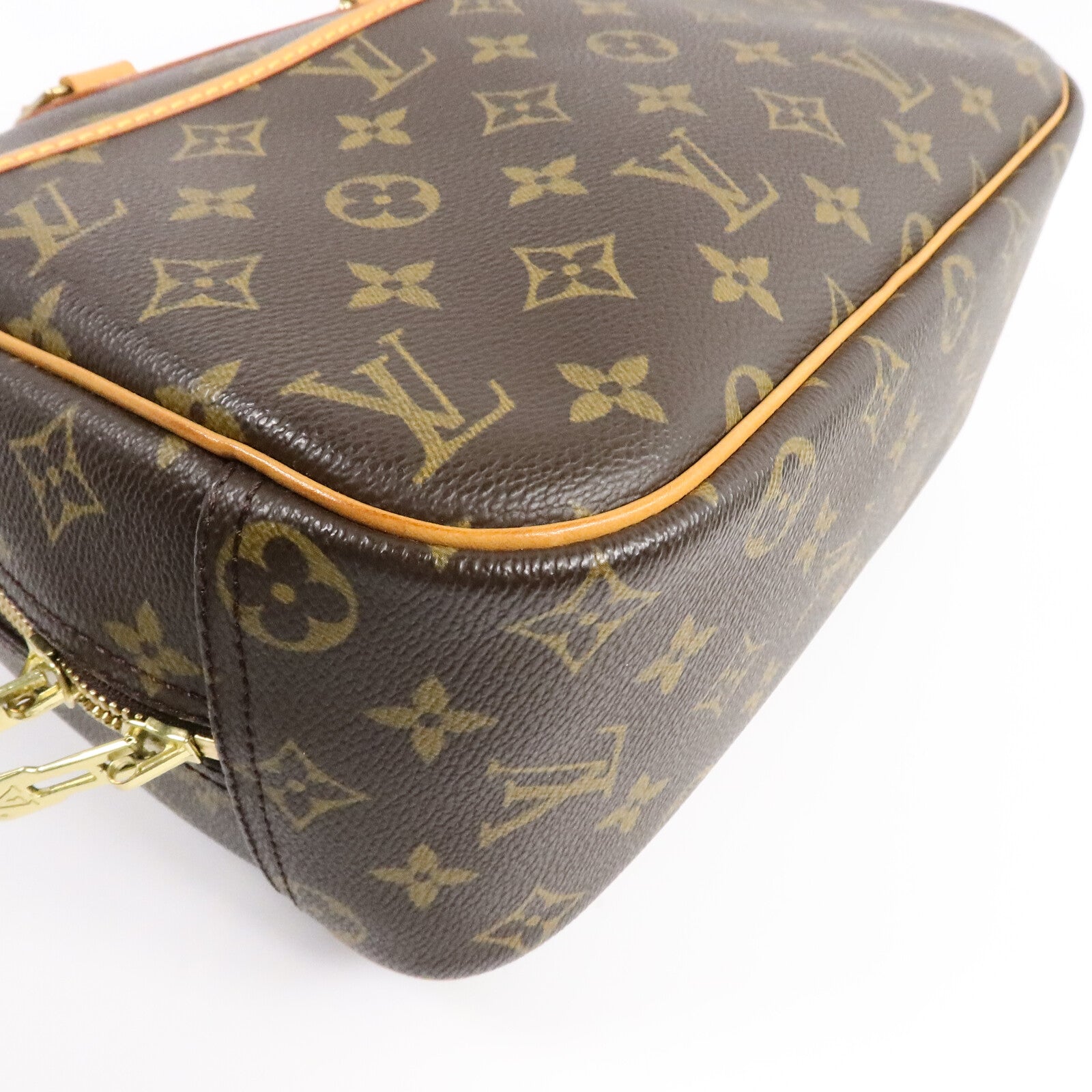LOUIS VUITTON Louis Vuitton Monogram Trouville Handbag Brown Monogram Handbag M42228 image 11